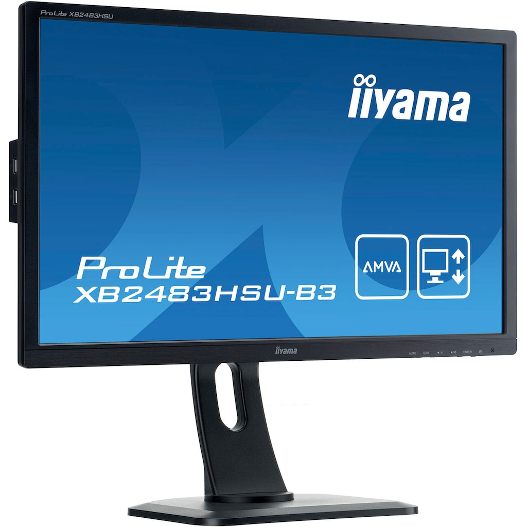 Iiyama LED-Monitor »XB2483HSU-B3«, 60,5 cm/23,8 Zoll, 1920 x 1080 px, Full HD, 4 ms Reaktionszeit, 75 Hz