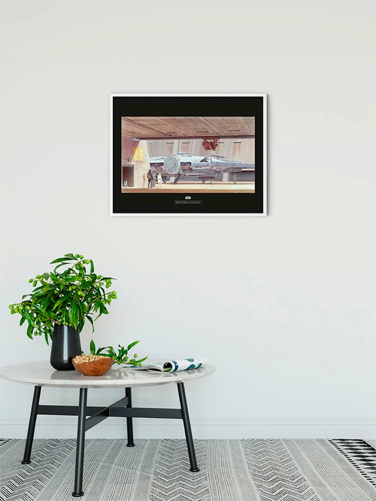 Komar Bild »Star Wars Classic RMQ Mos Eisley Hangar«, Star Wars, (1 St.), Wandbild zur Dekoration im Kinderzimmer - ohne Rahmen