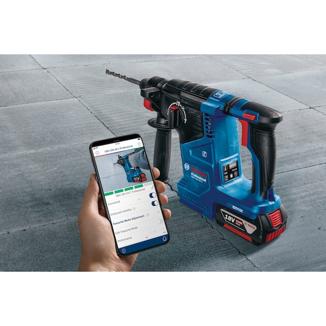 und 3 Akku-Bohrhammer XXL inkl. online Professional 2 kaufen | C«, (Set), Bosch mit »GBH Jahren 18V-24 Garantie Akkus Ladegerät