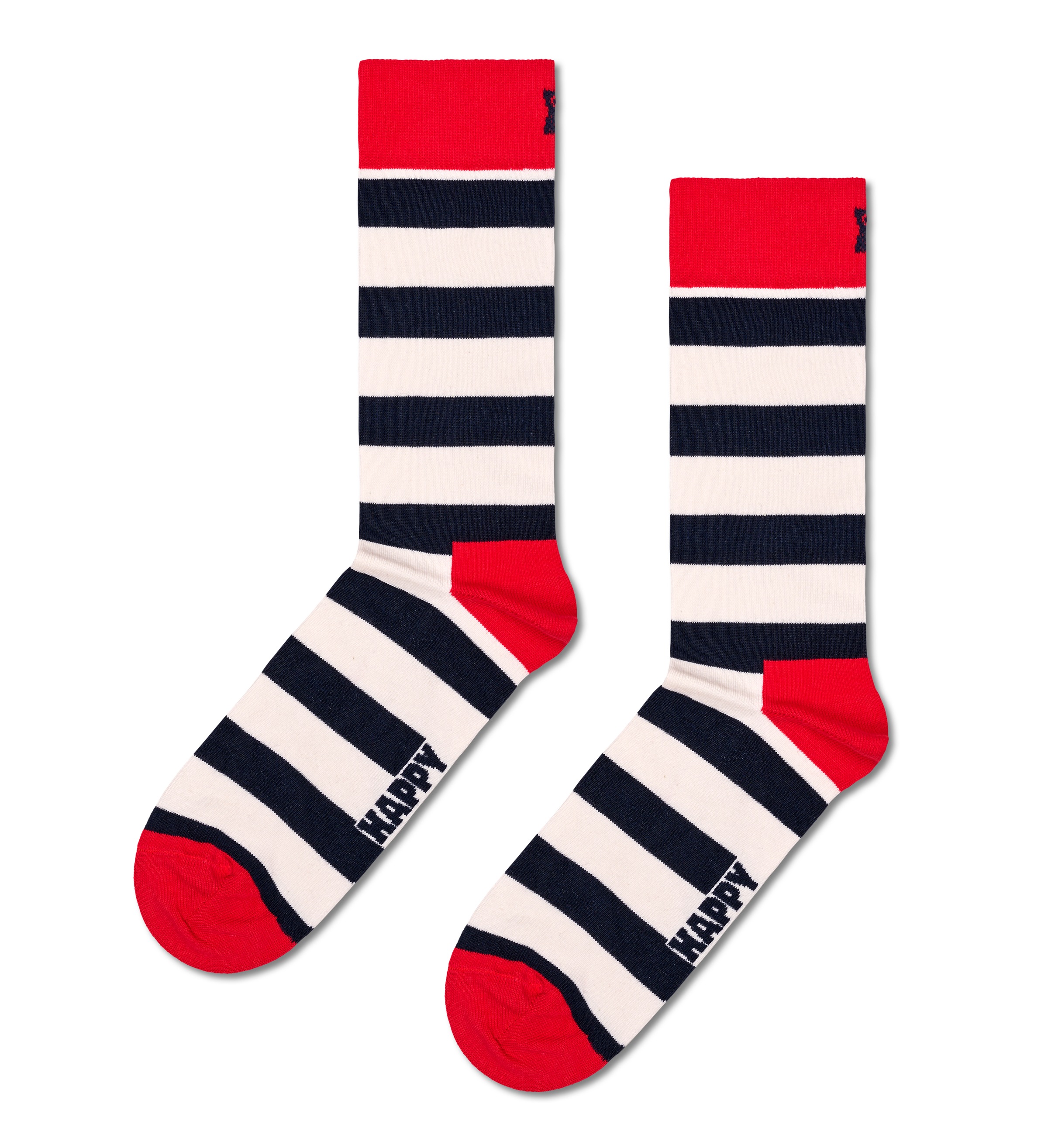 Happy Socks Socken Classic ♕ Gift Navy 4 Stripes (Packung, »4-Pack Dots Set«, Paar), & Socks bei
