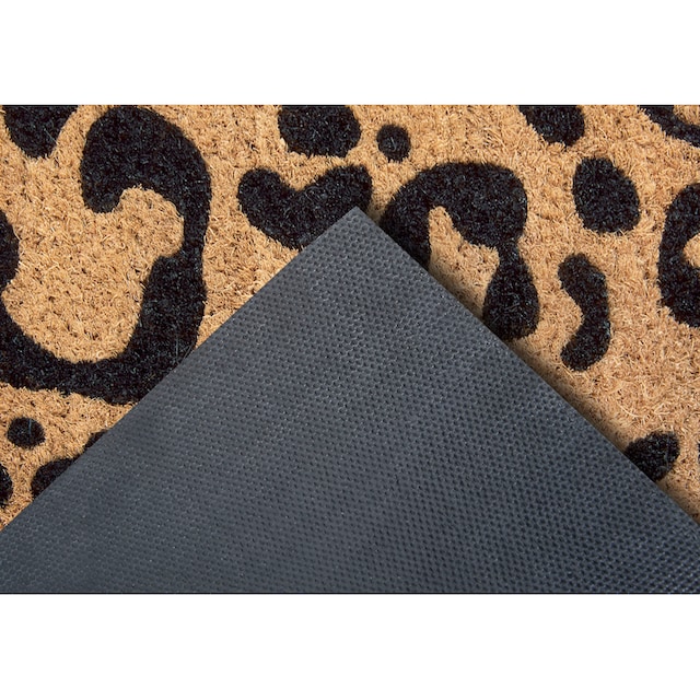 HANSE Home Fußmatte »Mix Mats Kokos Leopard Look«, rechteckig, Kokos,  Schmutzfangmatte, Outdoor, Rutschfest, Innen, Kokosmatte, Flur online  kaufen