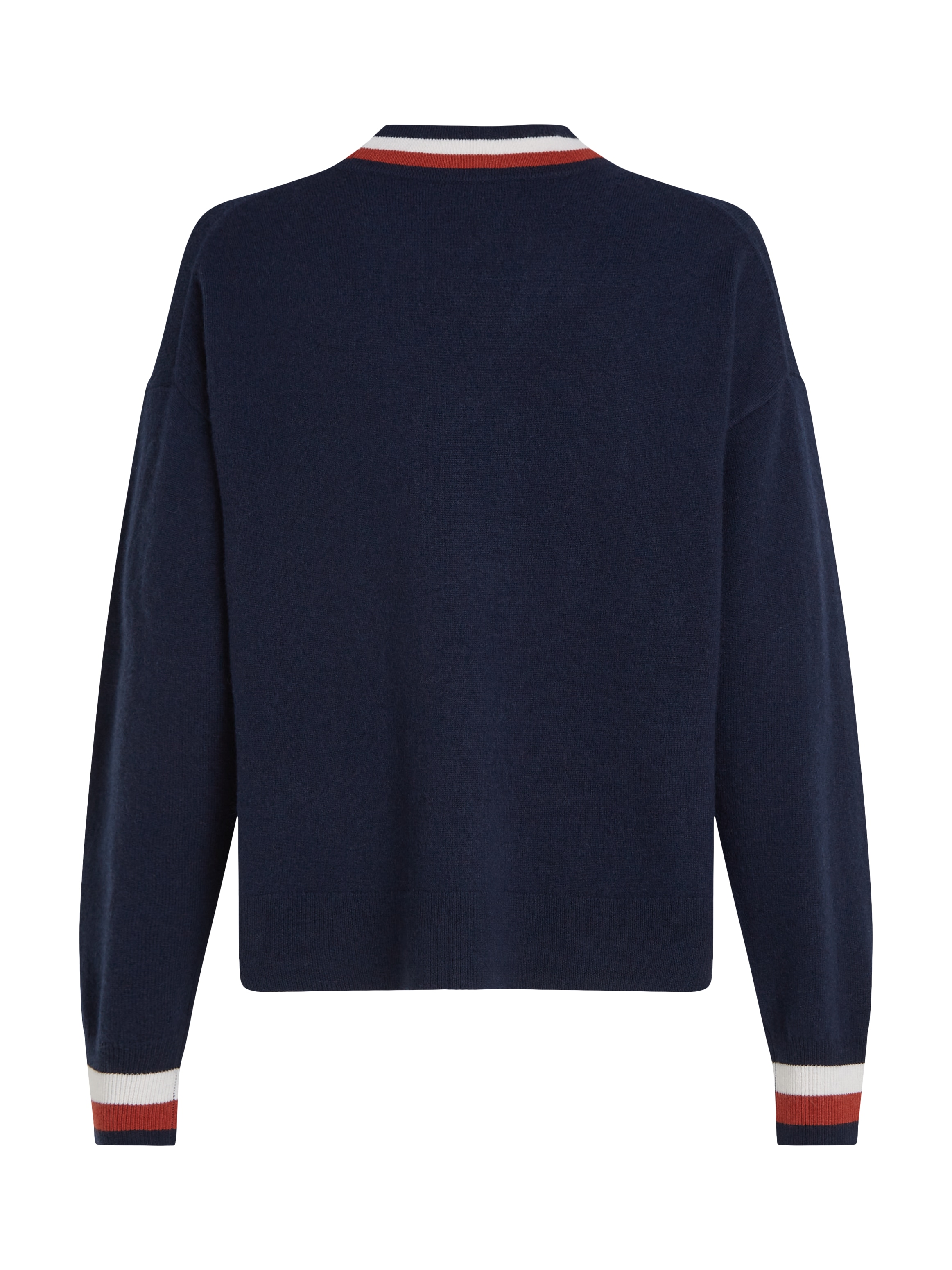Tommy Hilfiger Strickjacke »GLOBAL STP WOOL CASH CARDIGAN«, mit Tommy Hilfiger Global Stripe