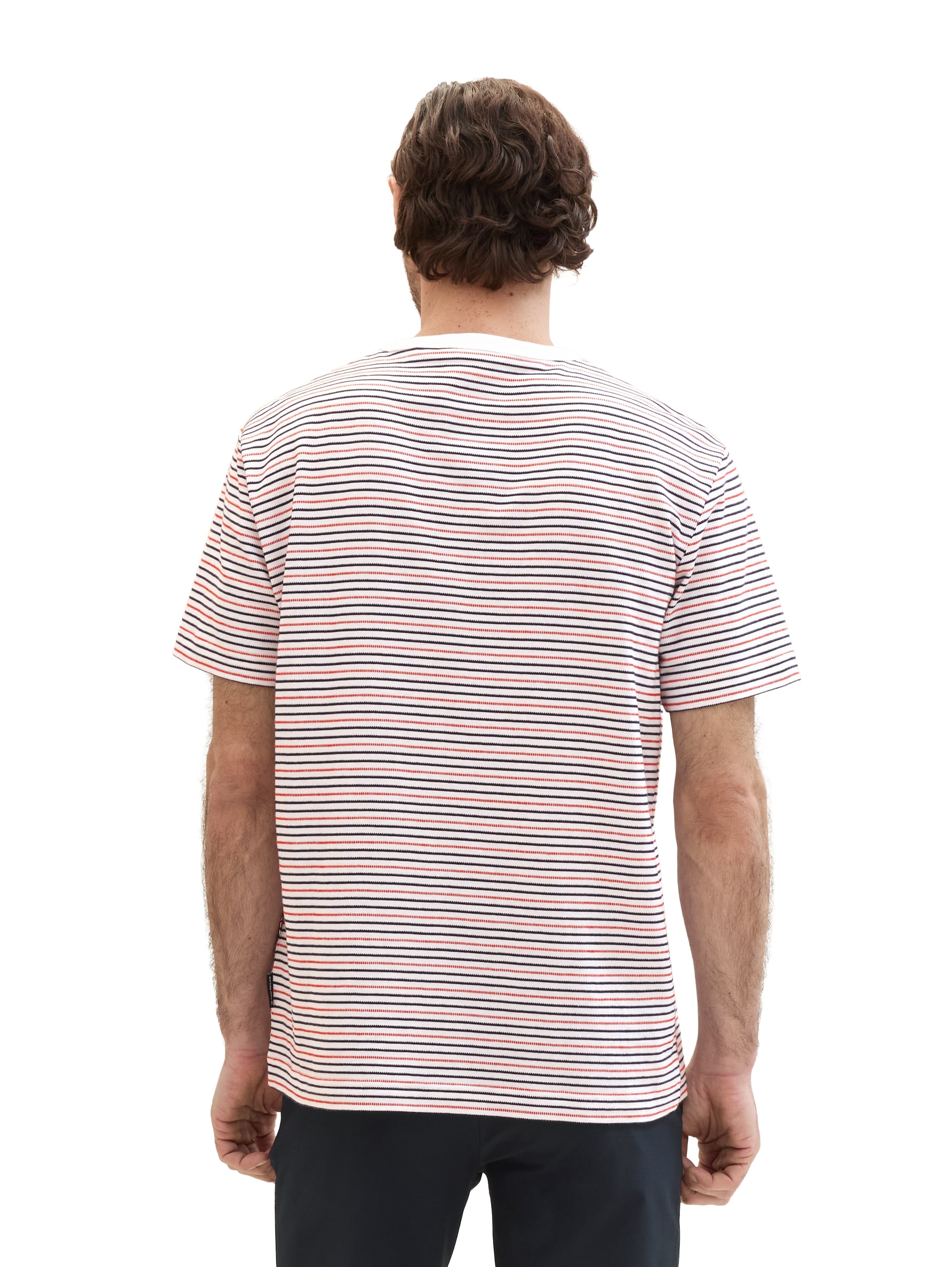 TOM TAILOR T-Shirt, im Streifen-Design