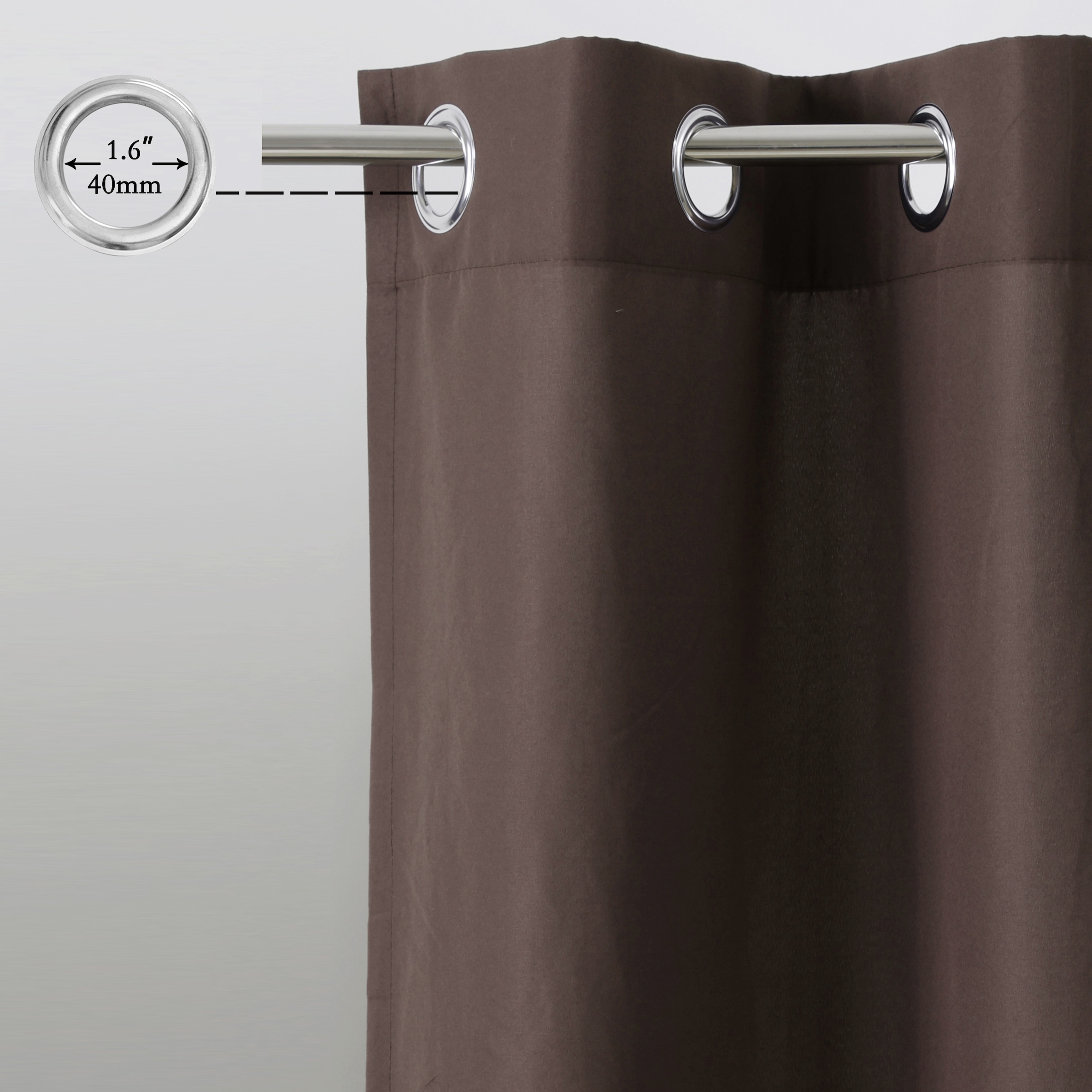 Bruno Banani Vorhang »Lagan« Ösen 2 Stk. tlg. 2-er Set, gewebt, Microfaser, versch. Größen, einfarbig, Bestseller