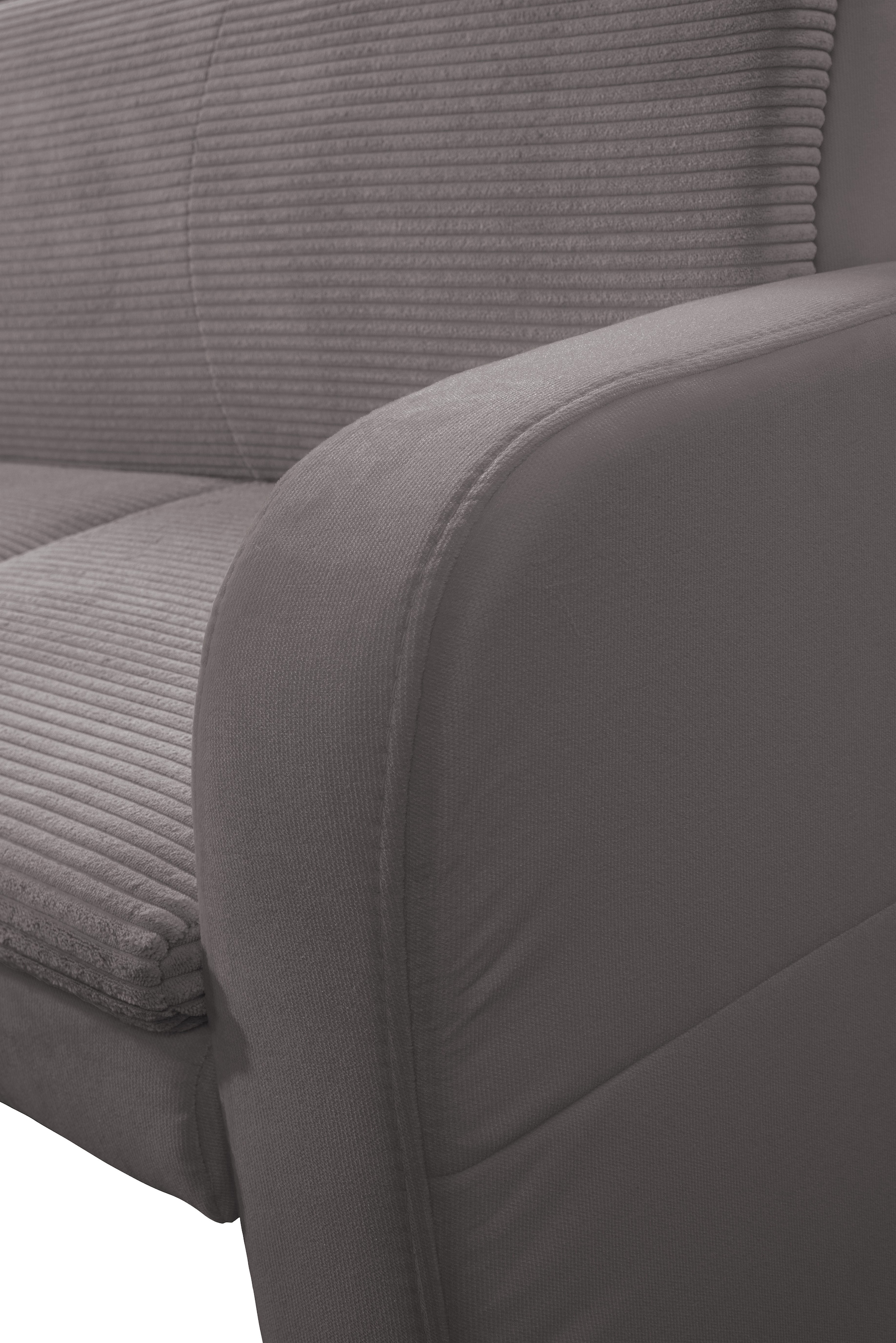 exxpo - sofa fashion Eckbank »Cortado, elegant und modern mit hohem Sitzkomfort« hohe Bodenfreiheit, schöne Detailverarbeitung, wahlweise Lederbezug