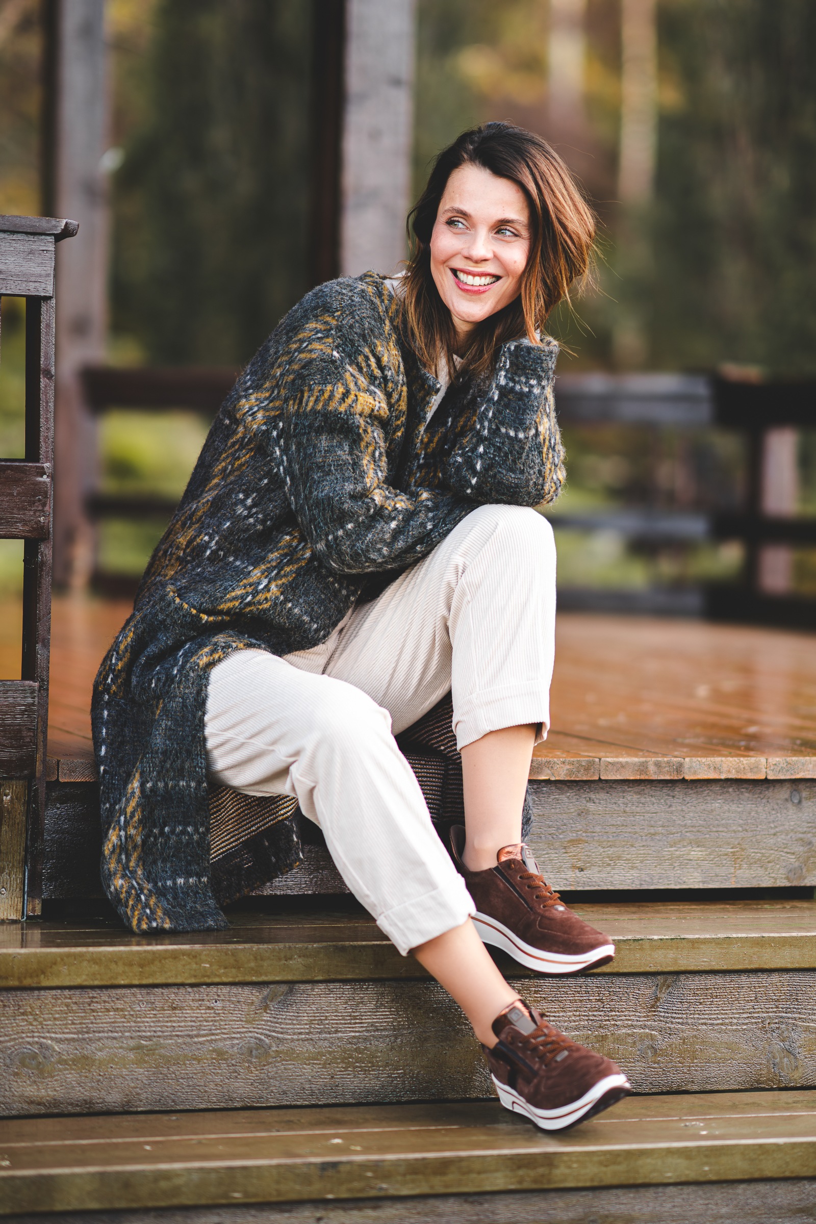 Ara Sneaker »SAPPORO«  Plateausneaker, Schnürschuh in Komfortweite H (= sehr weit)