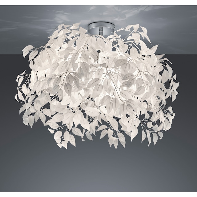 TRIO Leuchten Deckenleuchte »Leavy«, 3 flammig-flammig, 3-flammige E27  Deckenlampe mit Blätteroptik, Ø 70 cm, Wohnzimmerlampe online kaufen | mit 3  Jahren XXL Garantie