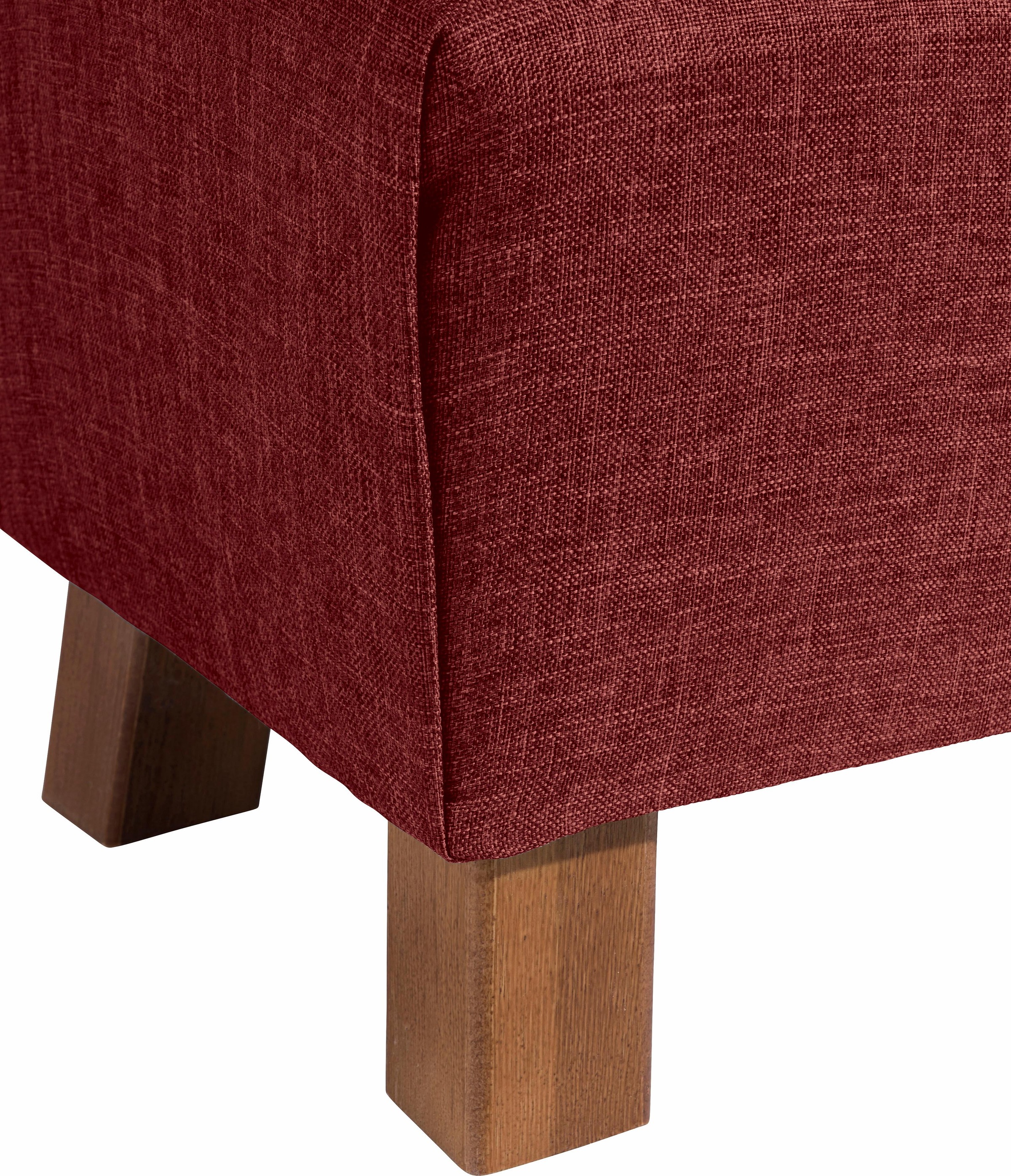 Max Winzer® Fußhocker »Footstool«, Minihocker Breite 40 cm