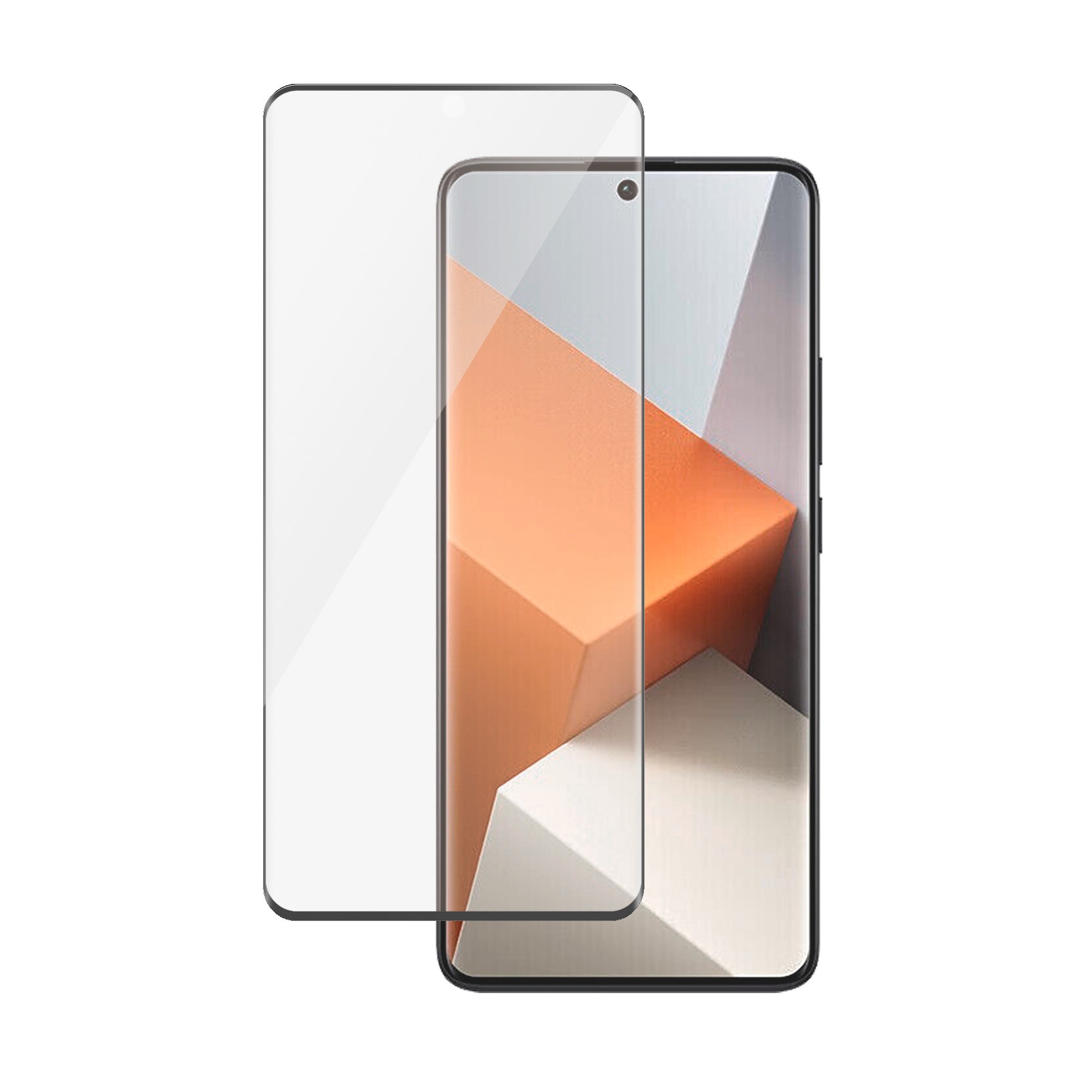 PanzerGlass Displayschutzglas »Ultra-Wide Fit Screen Protection«, für Xiaomi Redmi Note 13 Pro+, Displayschutzfolie, Schutzfolie, Bildschirmschutz, kratz- & stoßfest