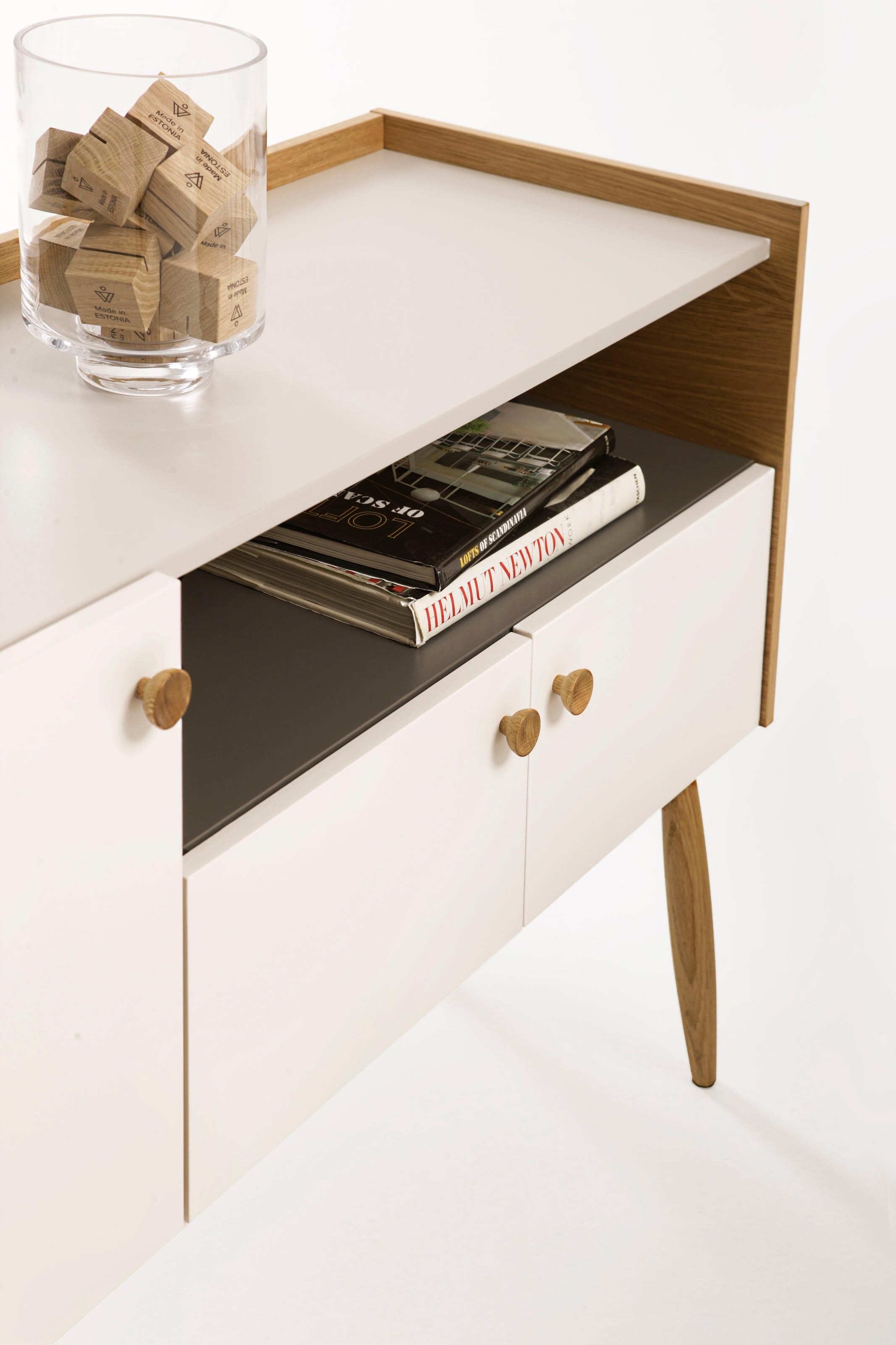 Woodman Sideboard, Kommode im angesagten skandinavischen Look, Breite 115 cm