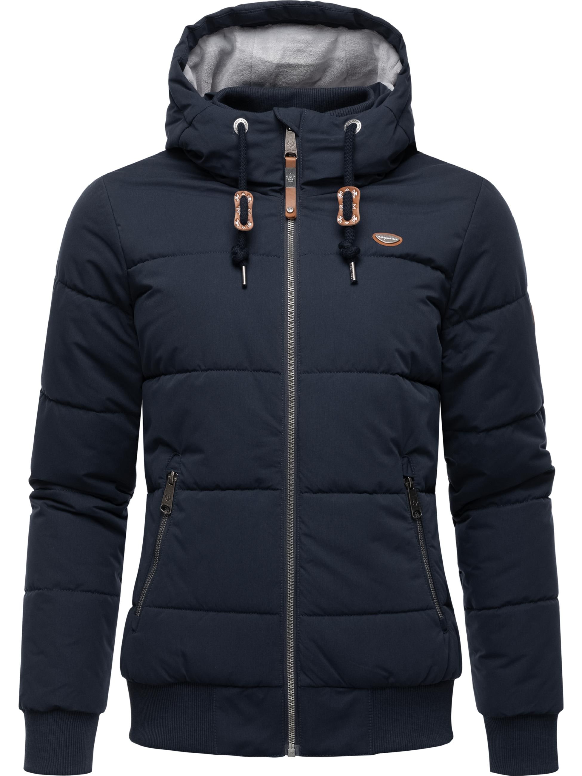 Steppjacke »Winterjacke Nuggys Solid«, mit Kapuze