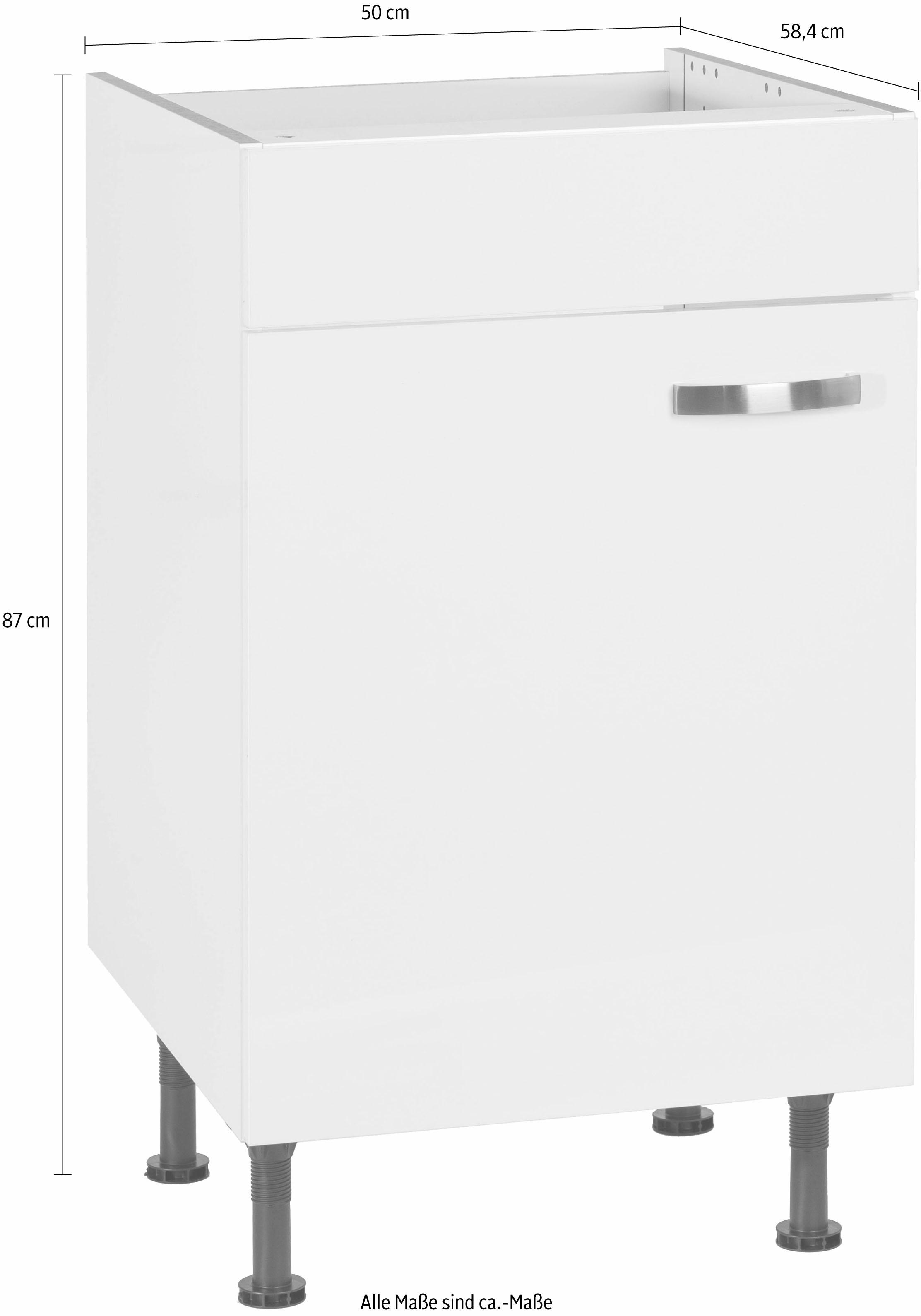 KOCHSTATION Spülenschrank »KS-Cara«, Breite 50 cm