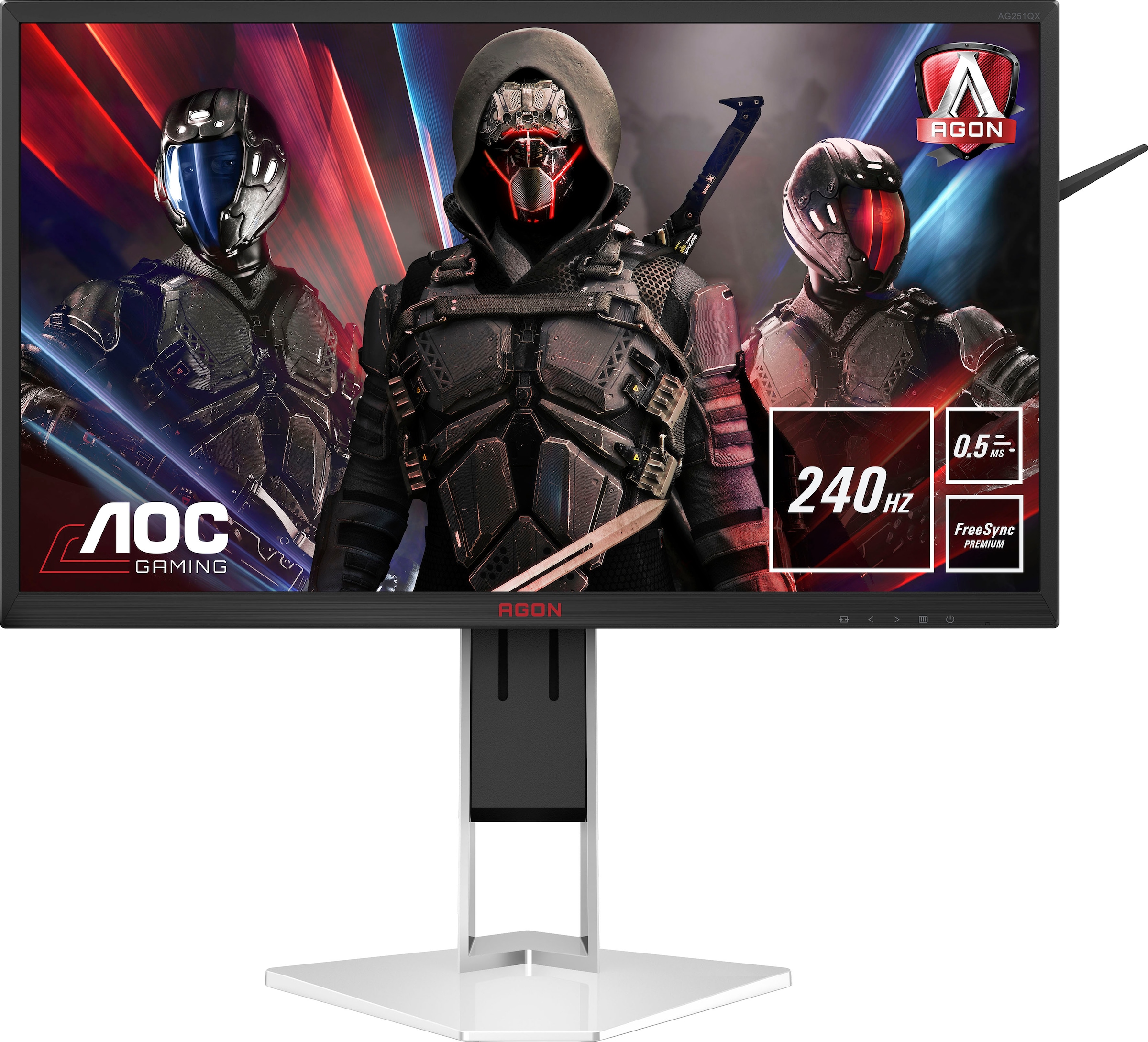 AOC LCD-Monitor »AG251FZ2E«, 62,2 cm/24,5 Zoll, 1920 x 1080 px, Full HD, 0,5 ms Reaktionszeit, 240 Hz