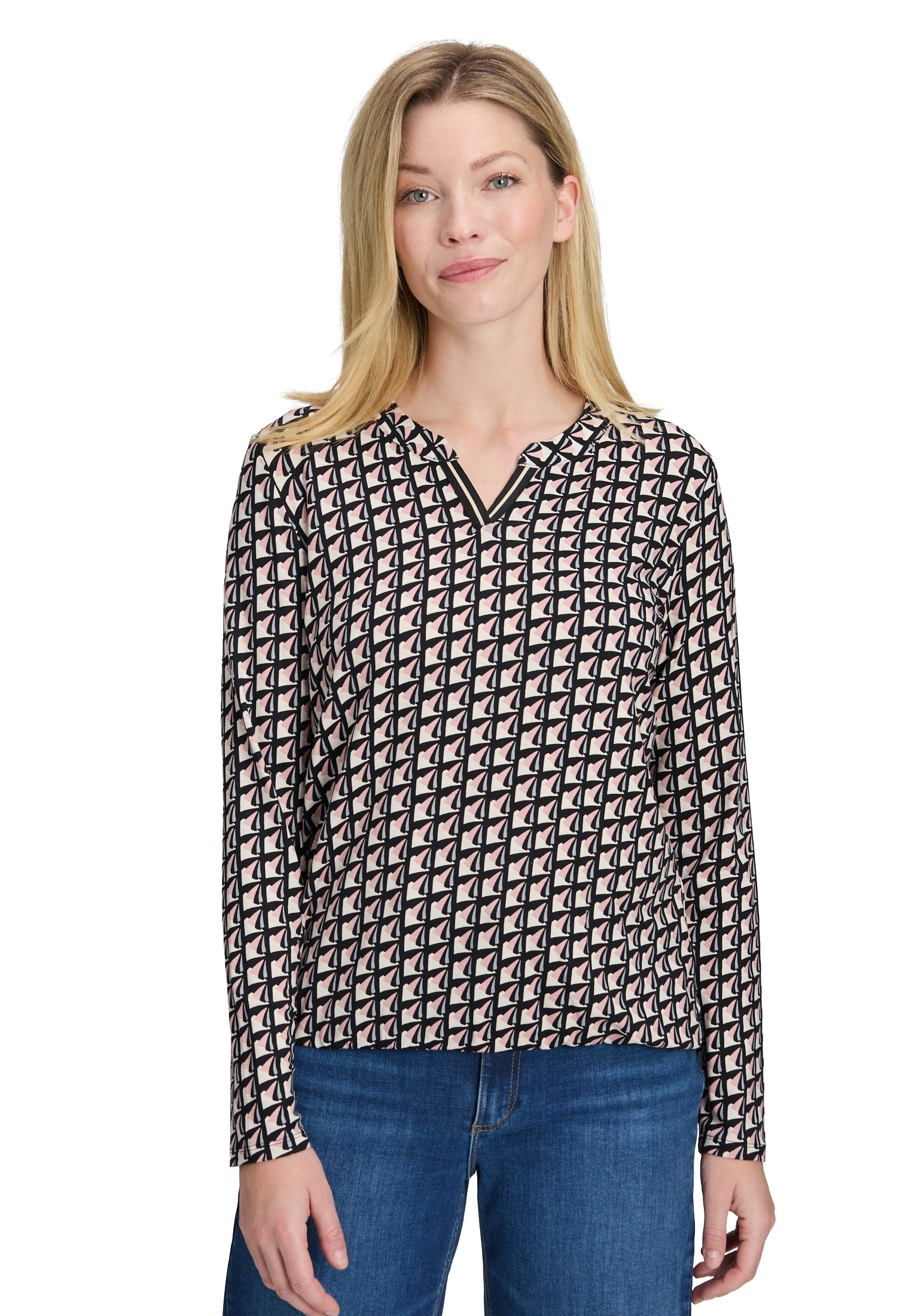 Betty Barclay Langarmshirt »Blusenshirt mit Print«