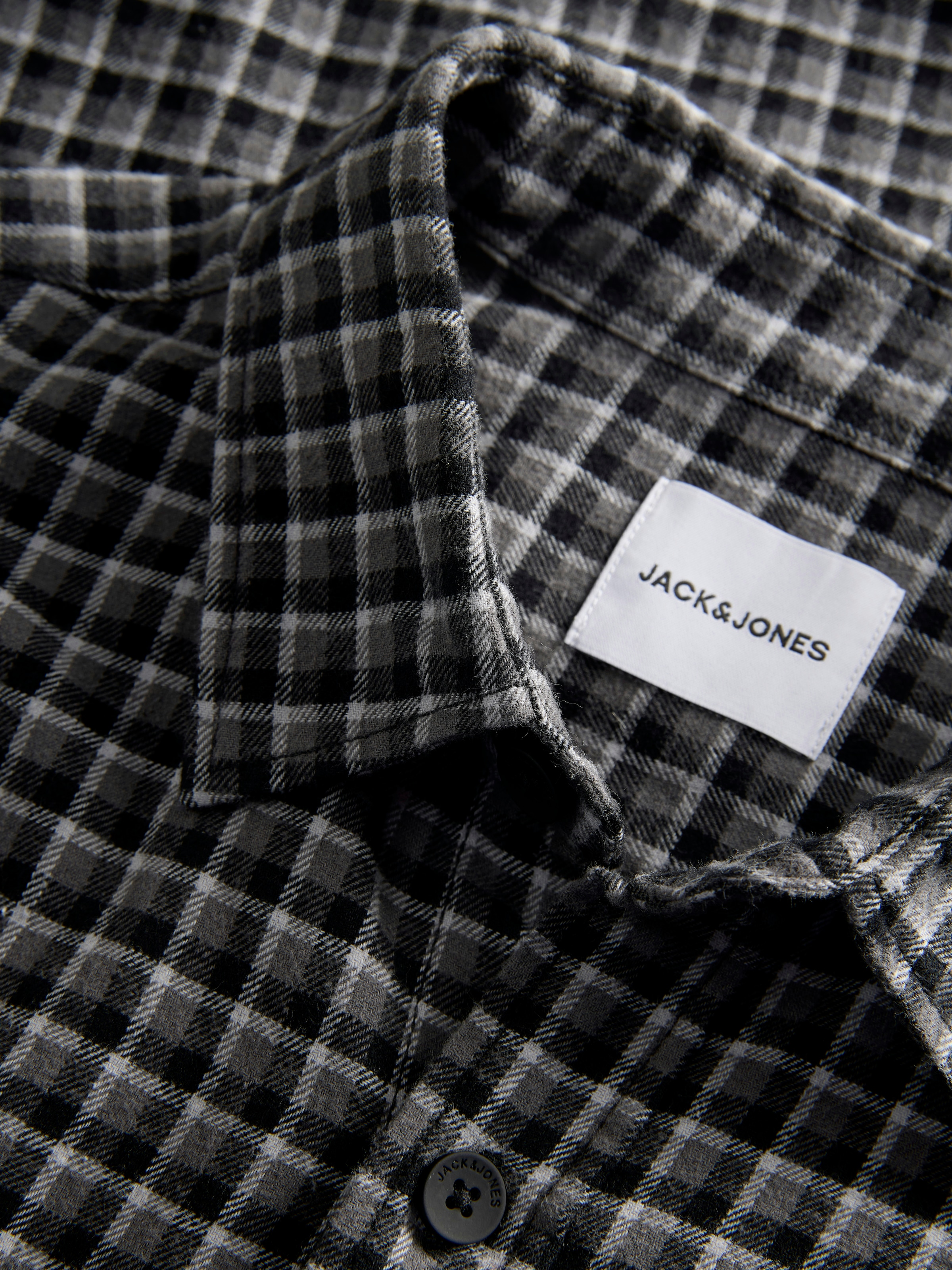 Jack & Jones PlusSize Langarmhemd »JJCARTER CHECK SHIRT LS SN PLS« Baumwolle, relaxed fit