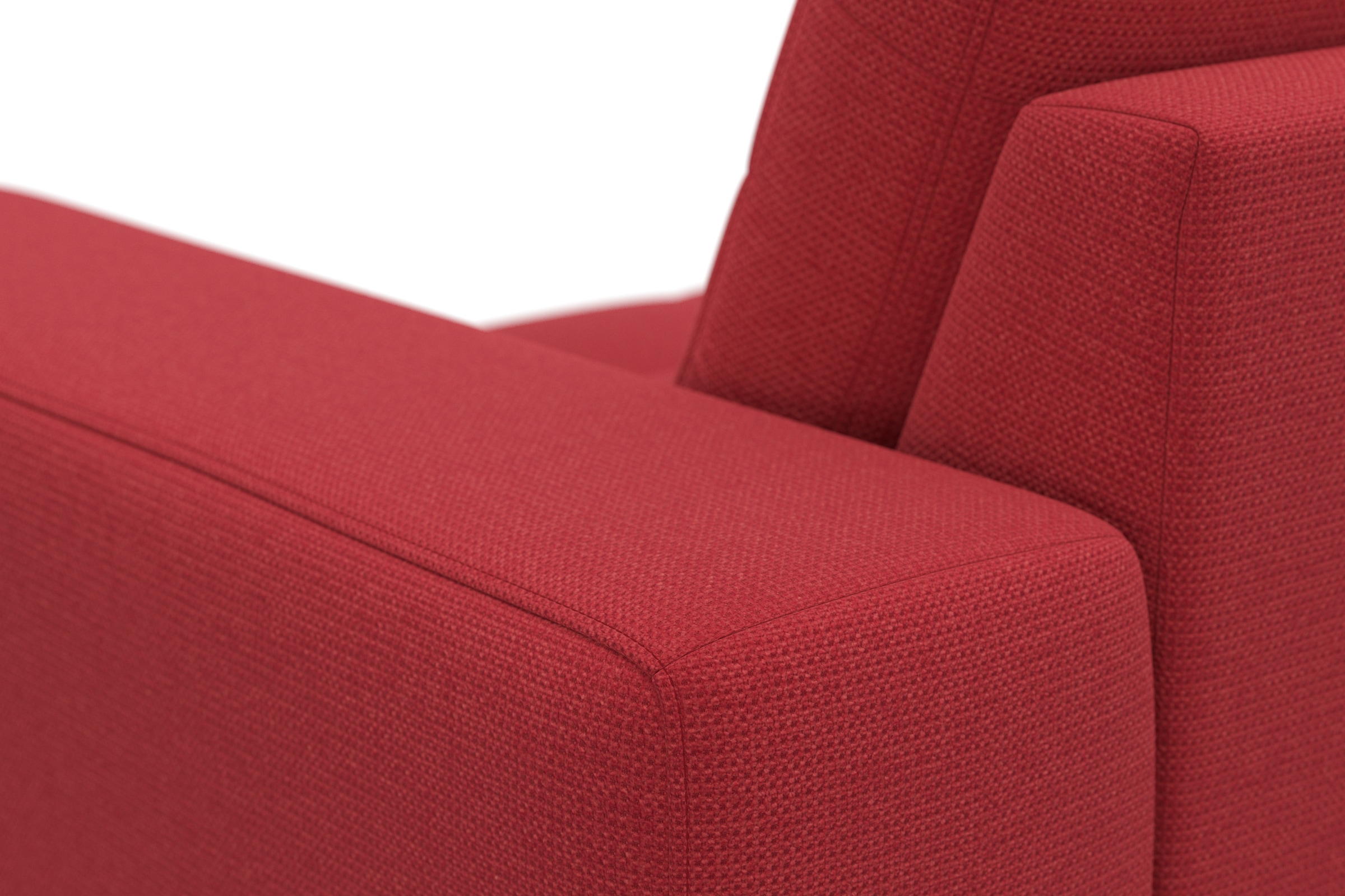 sit&more Ecksofa »Quincy L-Form«, wahlweise mit Bettfunktion und Bettkasten