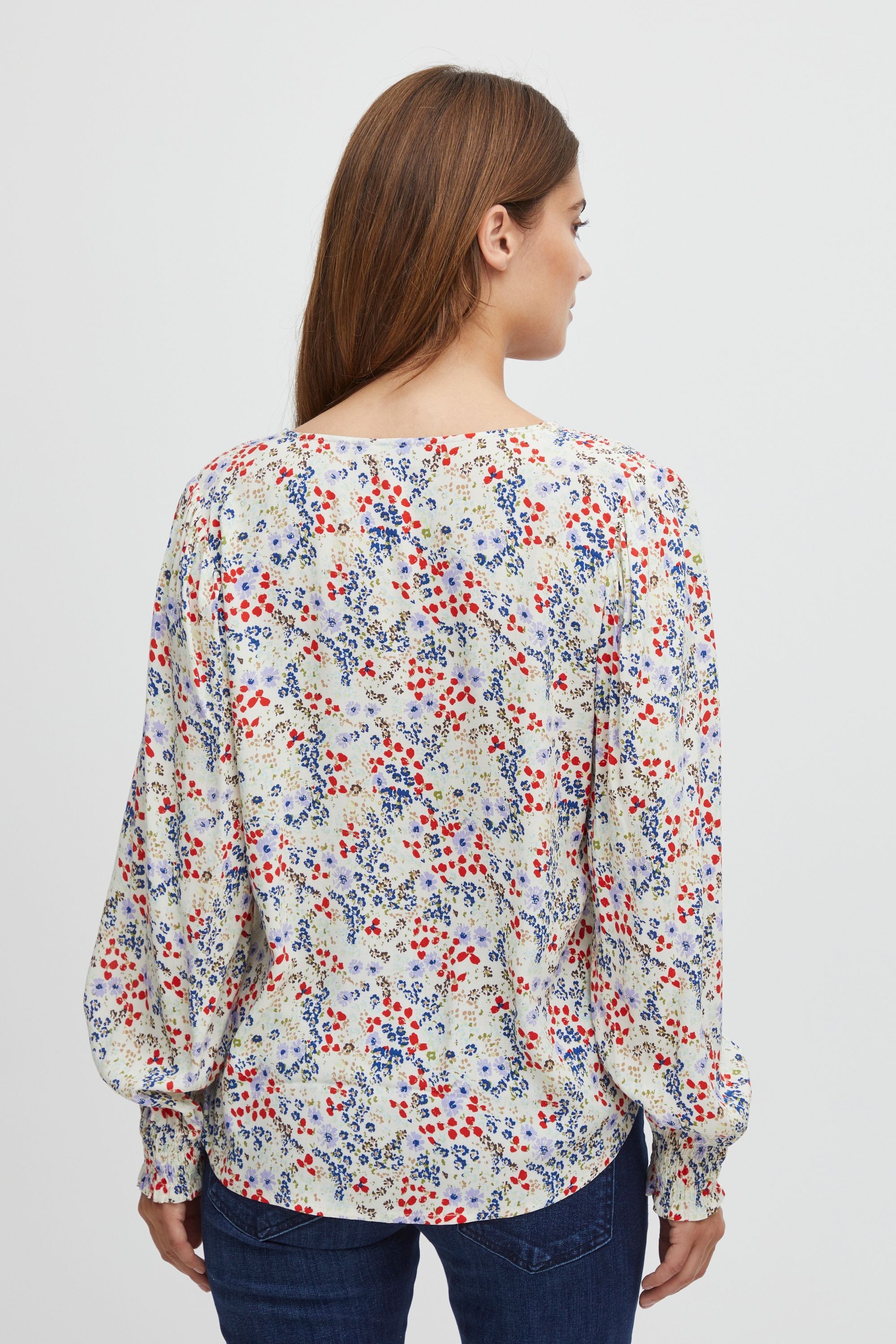 fransa Langarmbluse »Langarmbluse FRFlowy«
