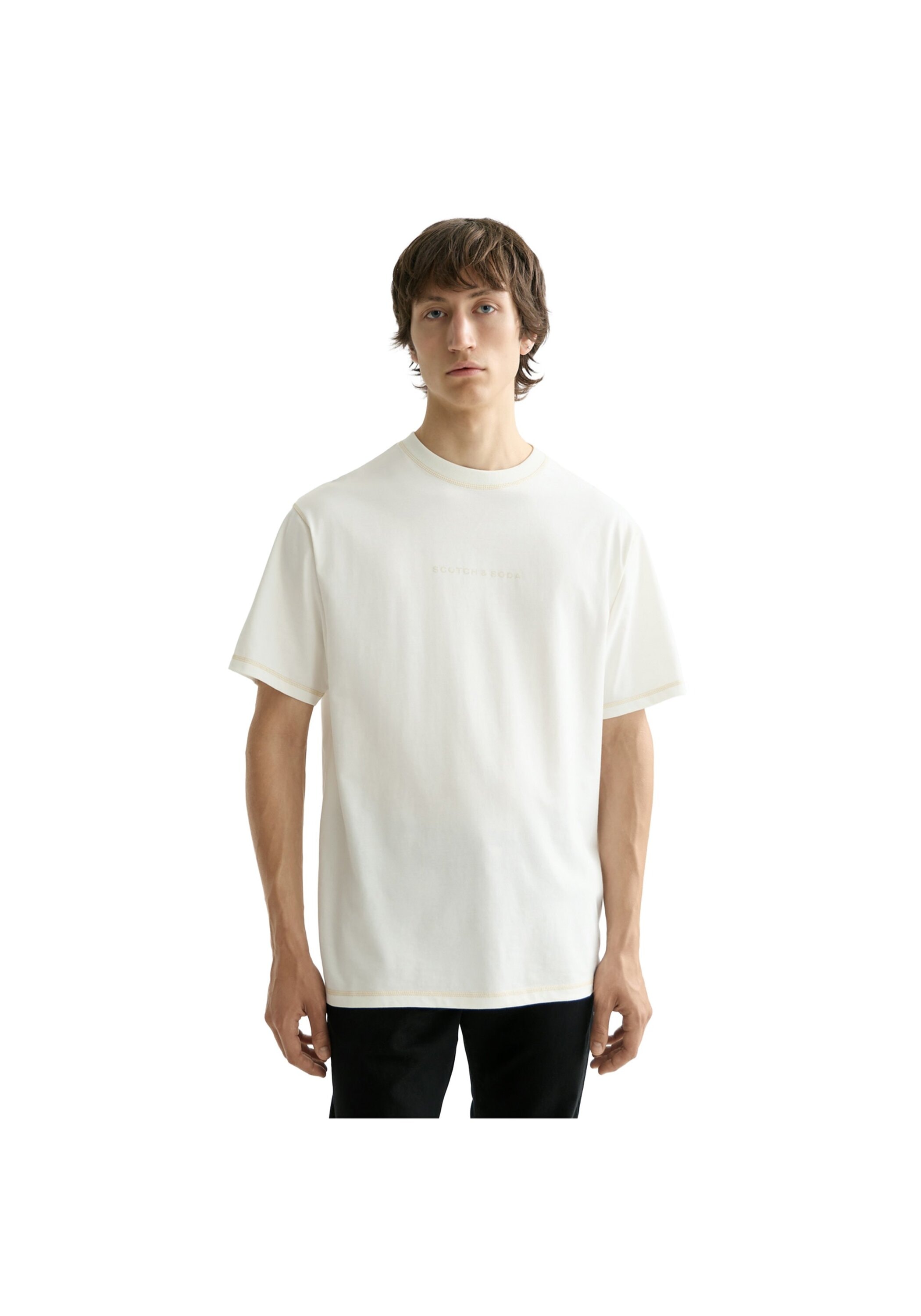 Scotch & Soda T-Shirt »T-Shirt Core Logo Front Chest T-Shirt 1er Pack« 1 tlg.