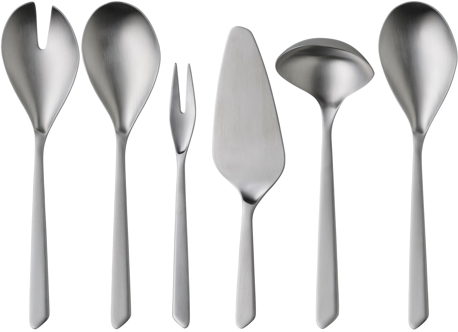 WMF Besteck-Set »Neo in natürlicher Optik, ergonomische Haptik, Wellenschliff-Messer« spülmaschinengeeignet, optimale Schärfe, hochwertiger Besteckkasten