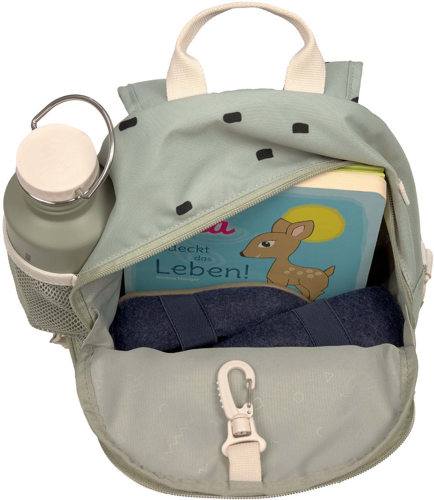 LÄSSIG Kinderrucksack »Happy Light Olive« Raten Mini Backpack, bestellen auf Prints