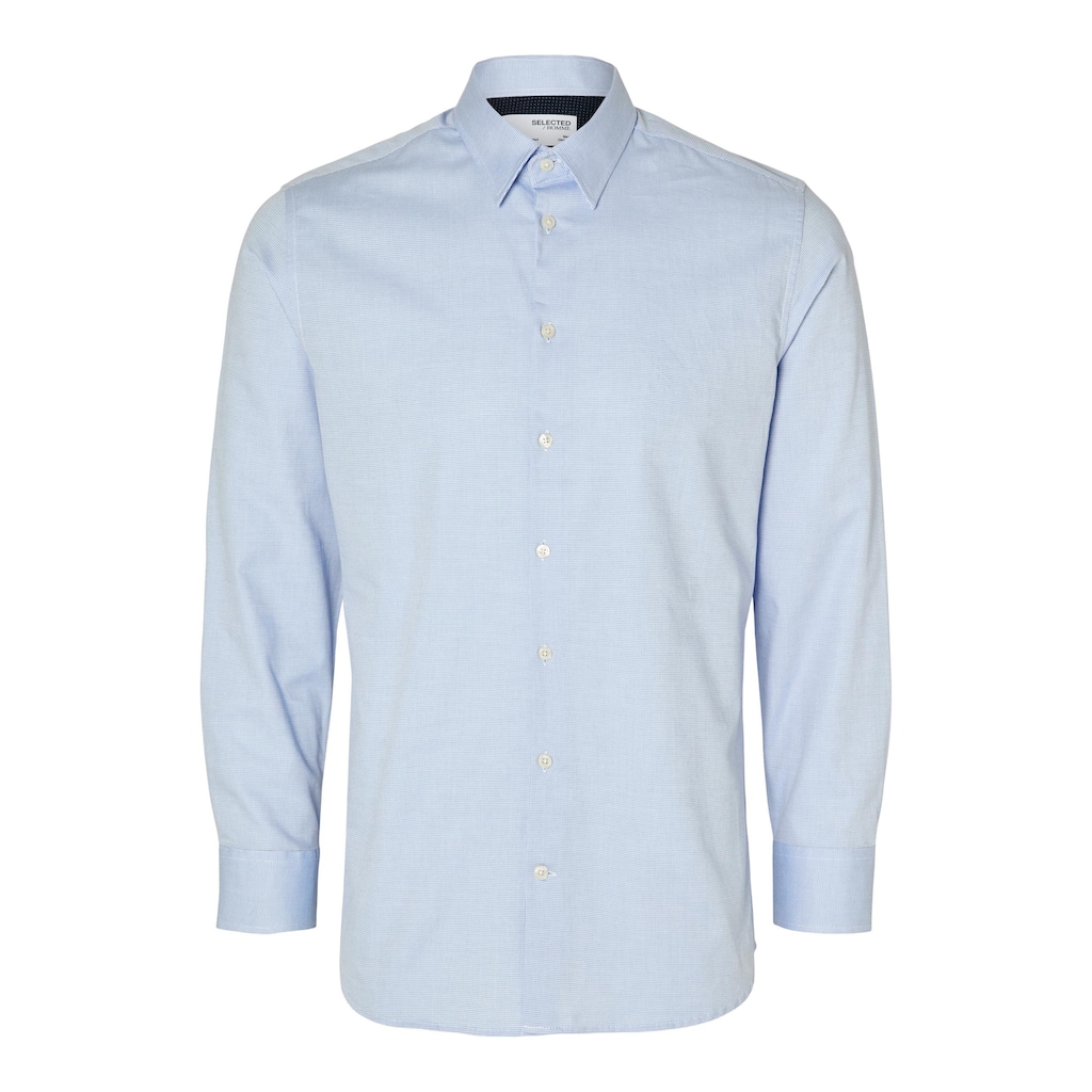 SELECTED HOMME Langarmhemd »SLHSLIMSOHO-DETAIL SHIRT LS NOOS«