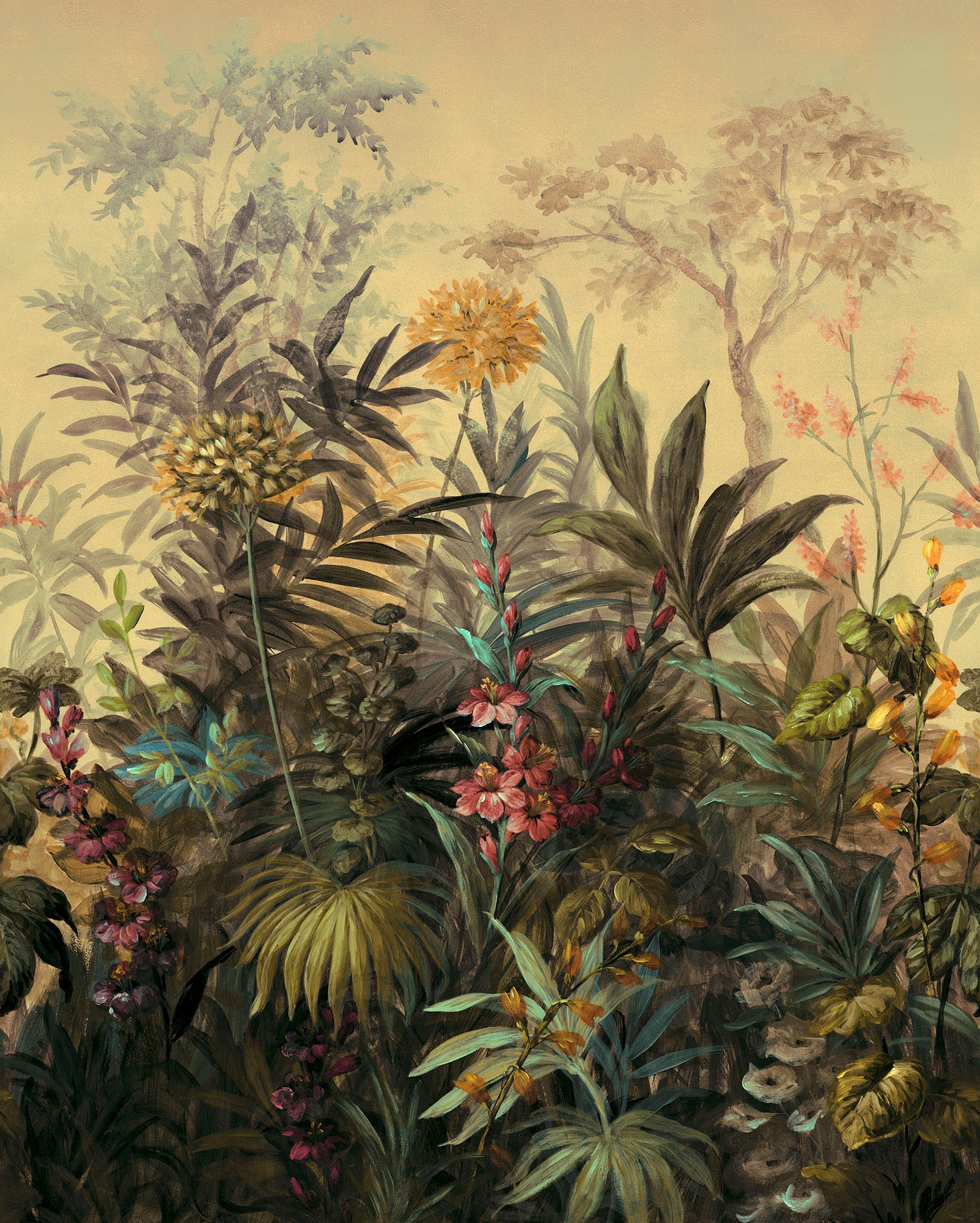 Komar Fototapete »Digitaldruck Vlies - Hernandez - Größe 200 x 250 cm«, bedruckt, Wohnzimmer, Schlafzimmer