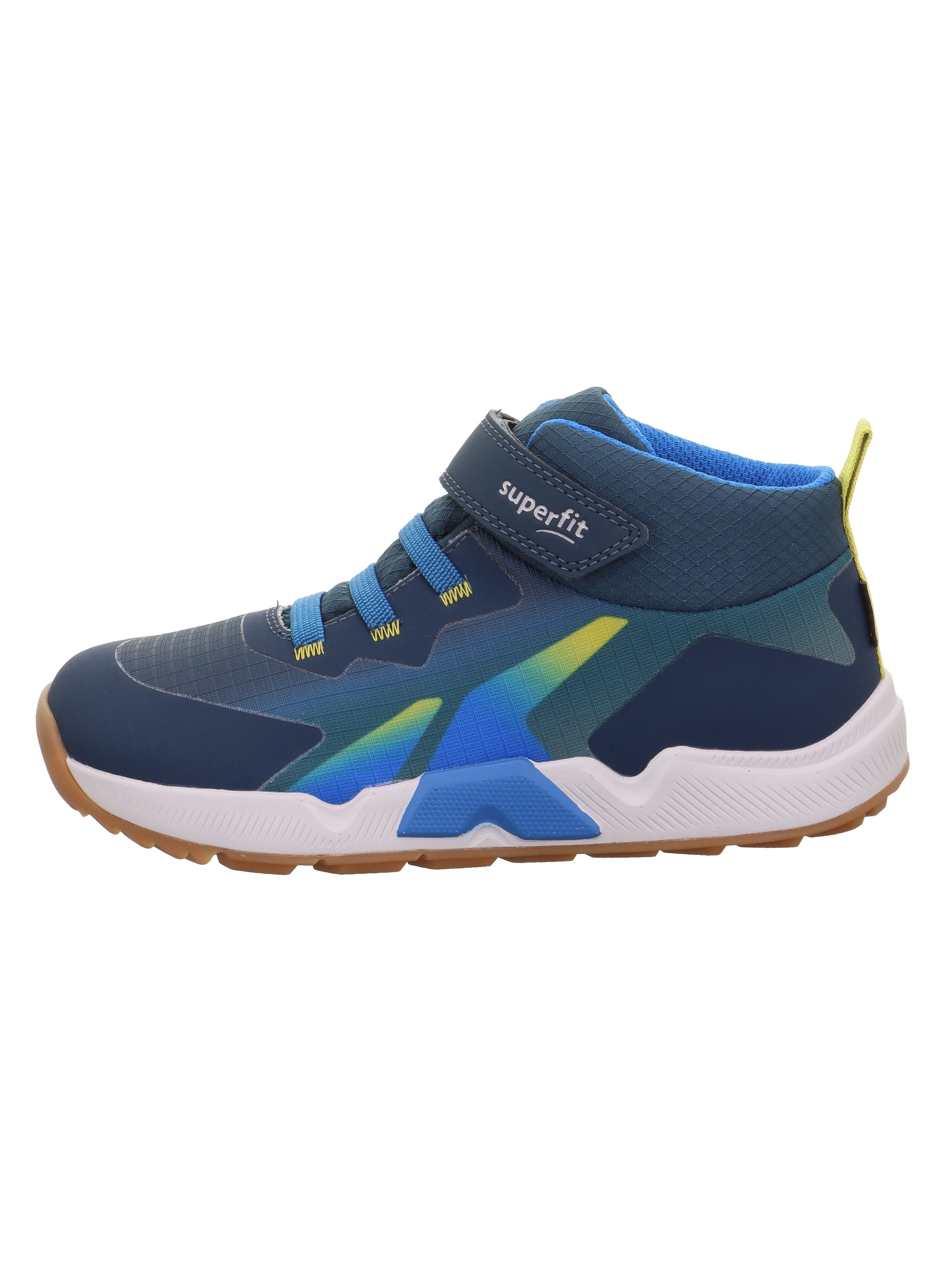Superfit Klettboot »AGOS, WMS: mittel«  High Top-Sneaker mit bunten Besätzen, Größenschablone zum Download