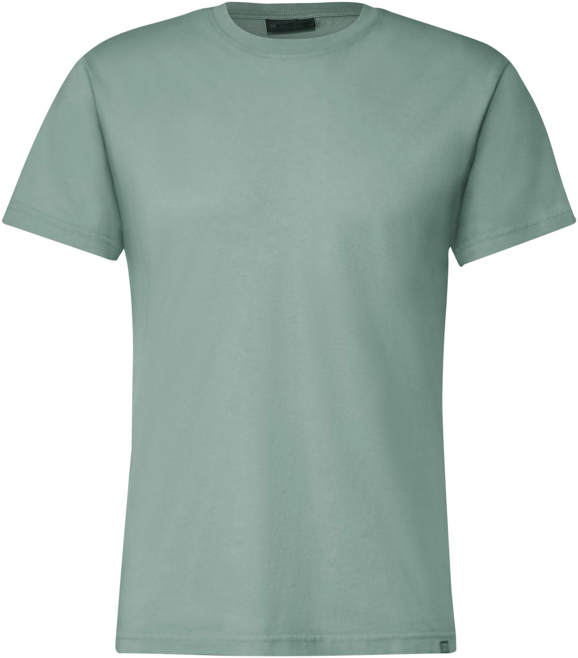STREET ONE MEN T-Shirt, mit hüftbedeckender Länge bei ♕ | T-Shirts
