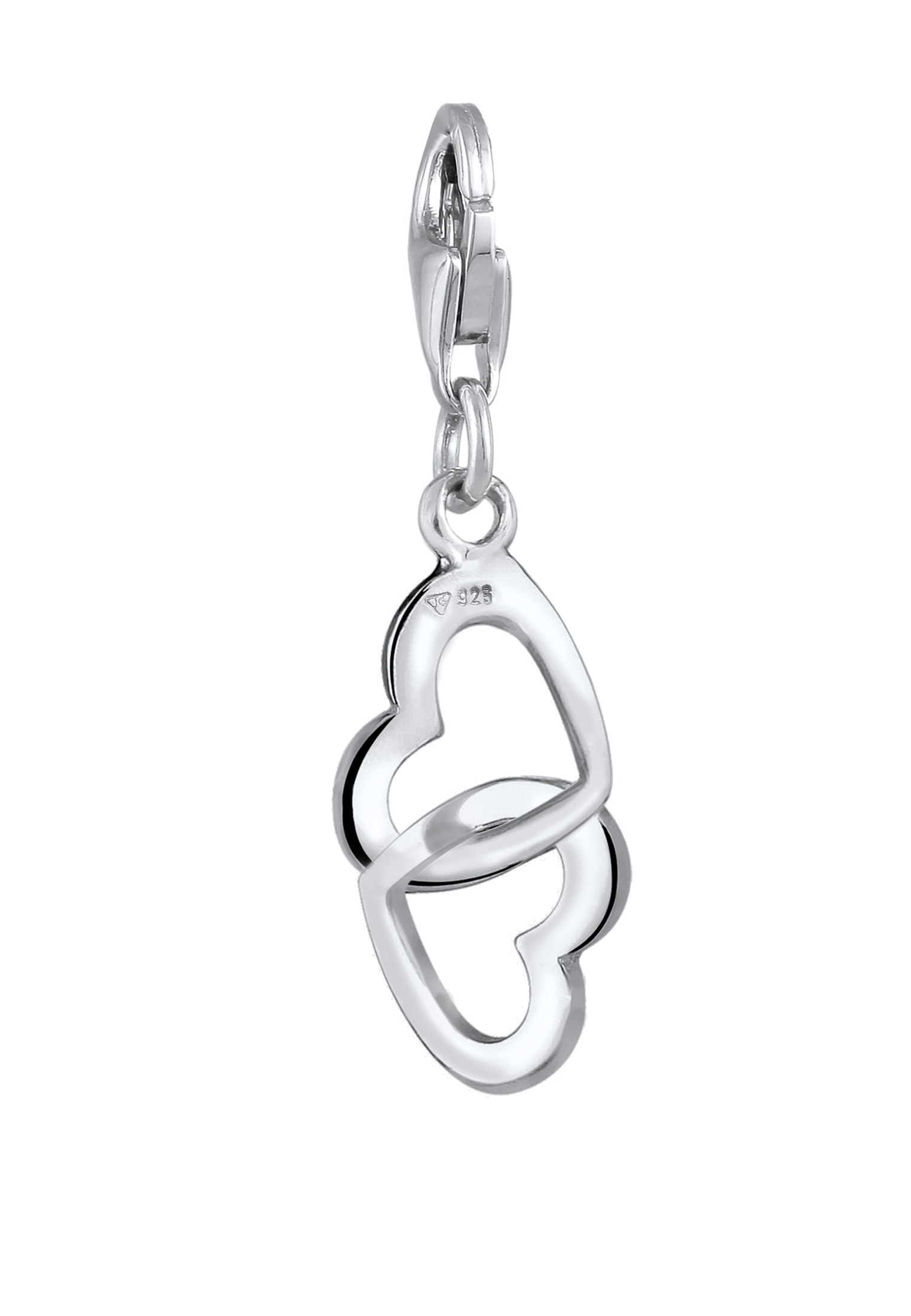 Elli Charm-Einhänger »Charm Herz Liebe Verbundenheit 925 Silber«