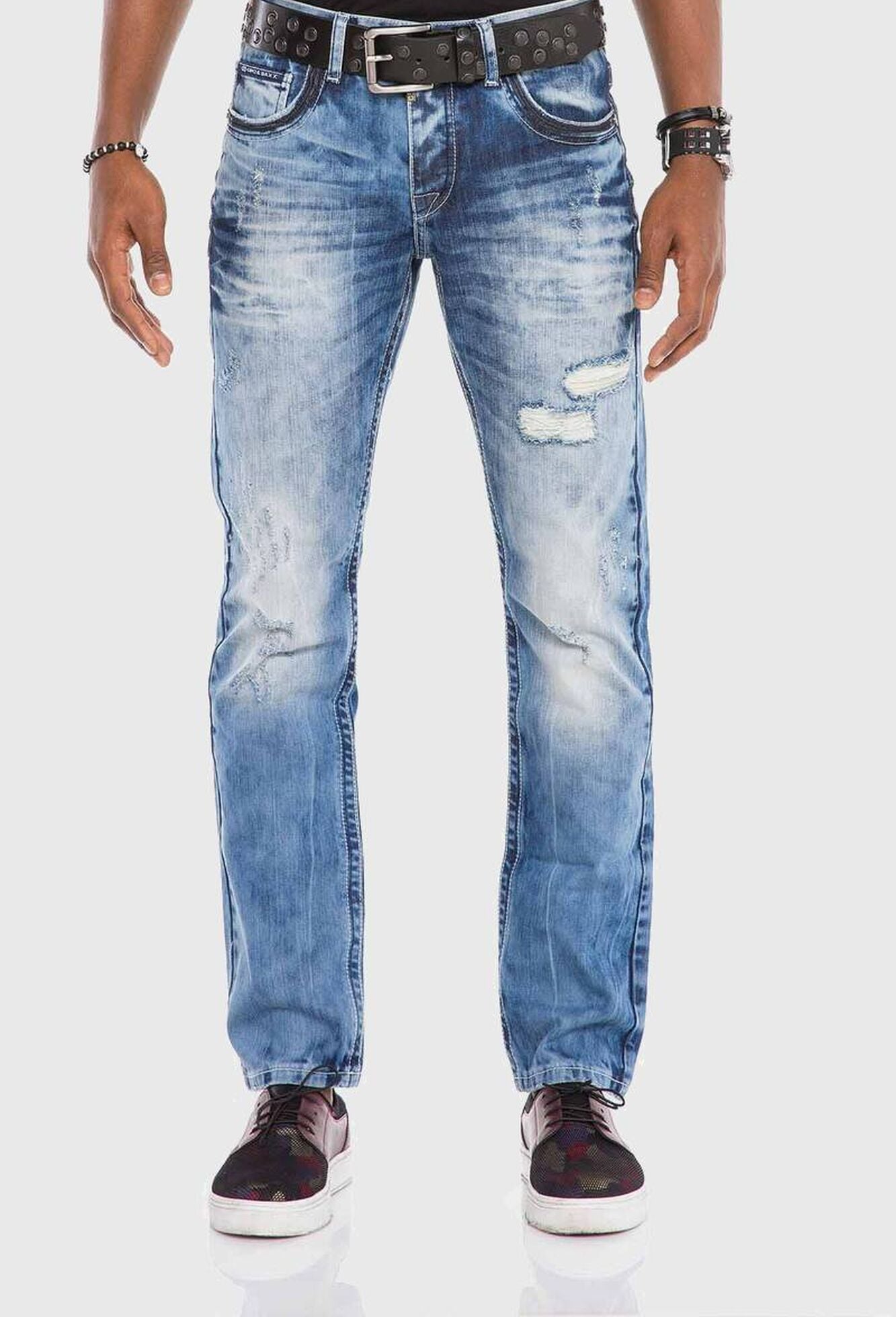 Cipo & Baxx 5-Pocket-Jeans »Cipo & Baxx Jeans« im washed Design