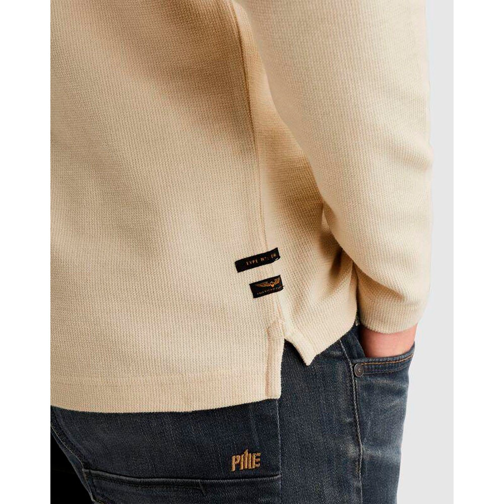 PME LEGEND Henleyshirt mit Logo-Badge