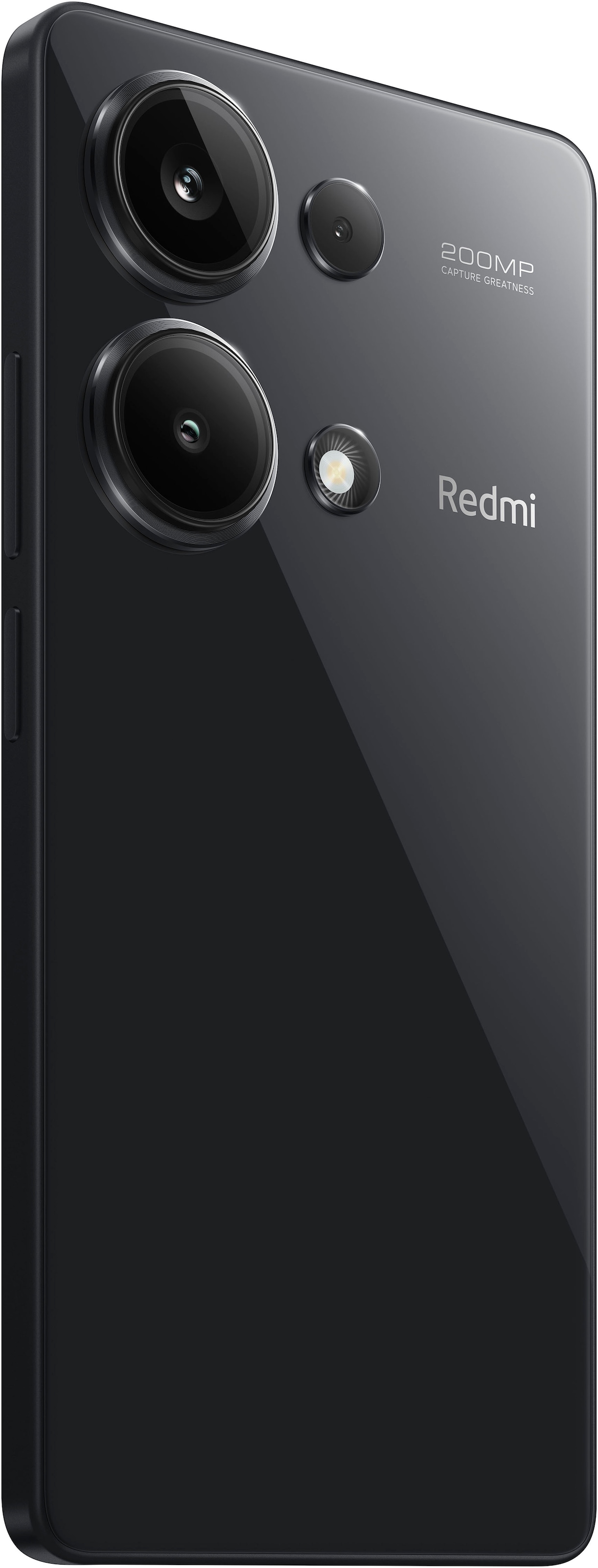 Xiaomi Smartphone »Redmi Note 13 Pro 256Gb«, Midnight Black, 16,94 cm/6,67 Zoll, 256 GB Speicherplatz, 200 MP Kamera