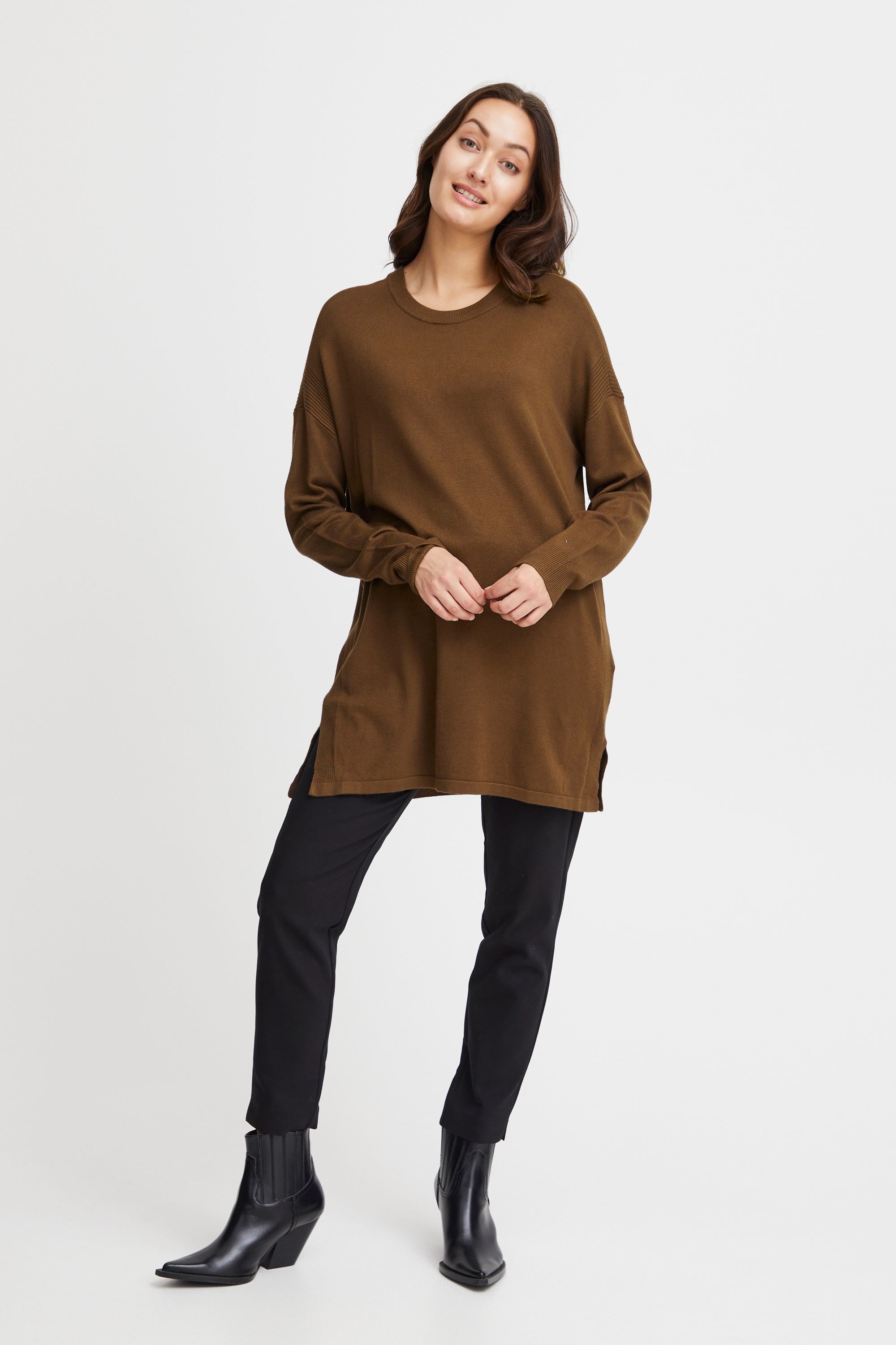 fransa Strickpullover »Strickpullover FRBlume«