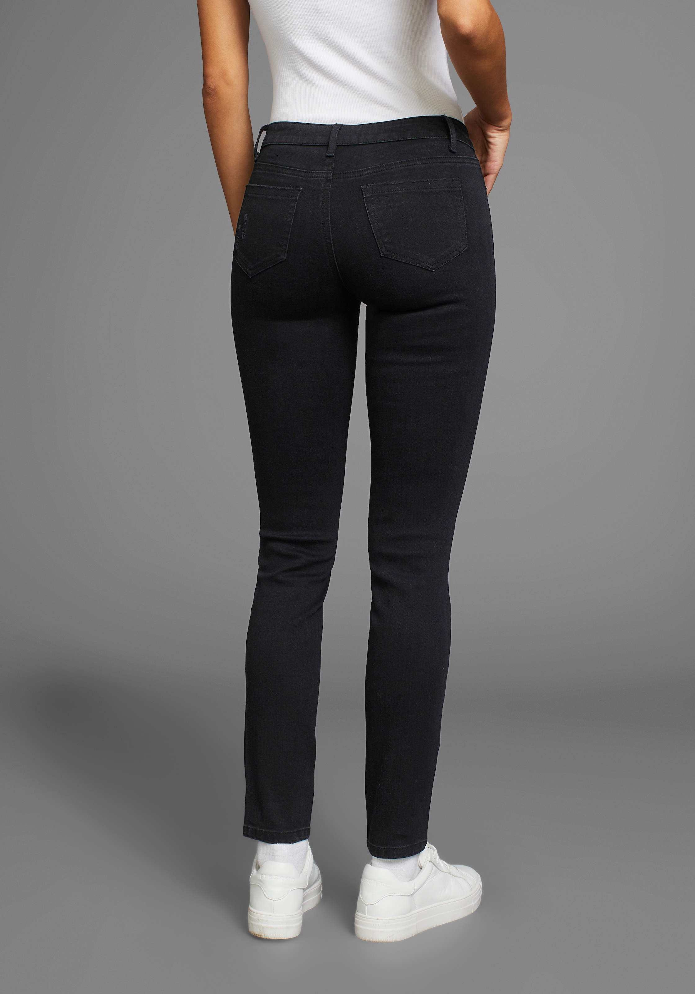 Arizona Skinny-fit-Jeans »Ultra-Stretch«, Mid Waist