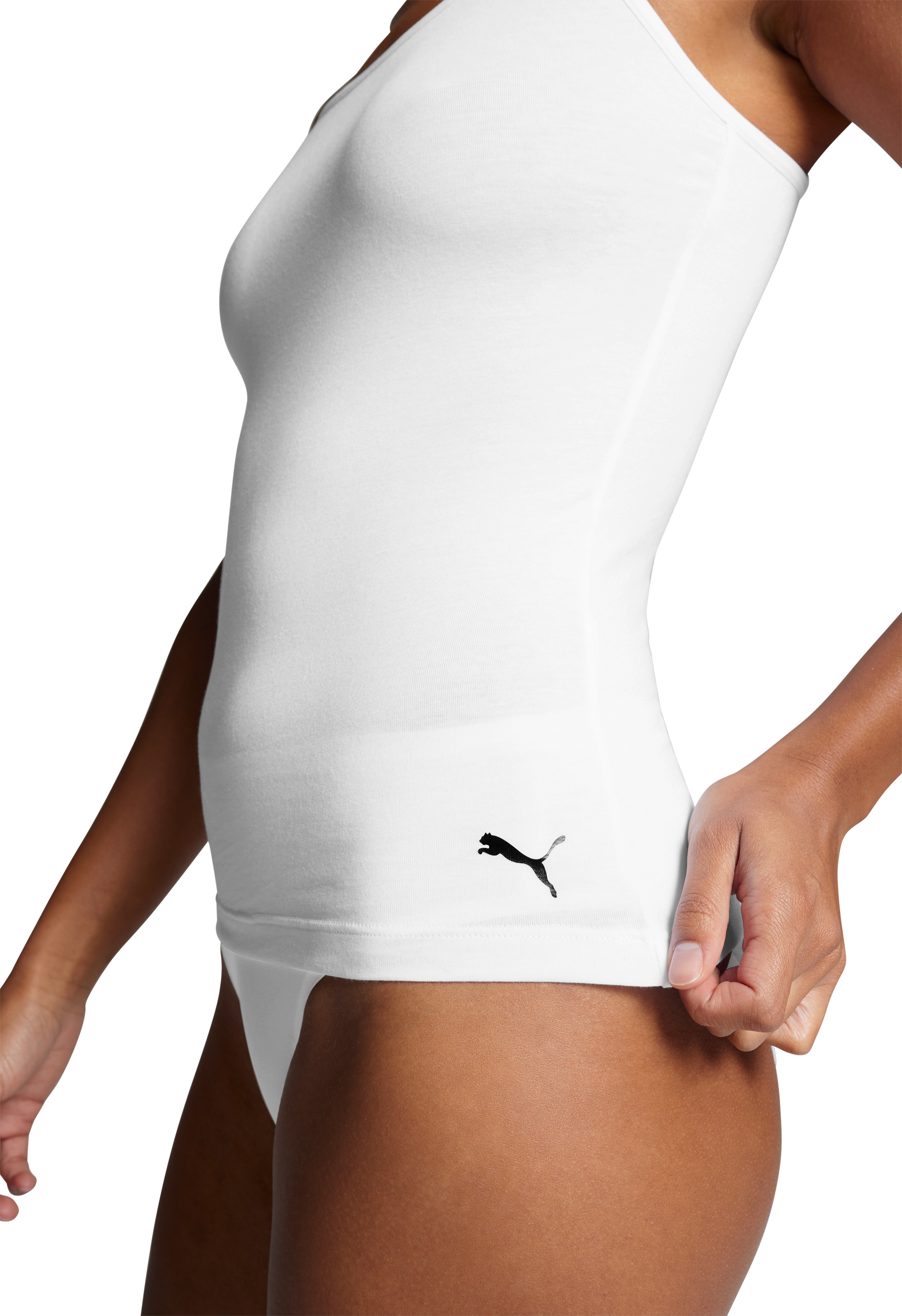 PUMA Spaghettitop »PUMA WOMEN CAMISOLE 1P HANG«, Mit verstellbaren Trägern für eine individuelle Passform
