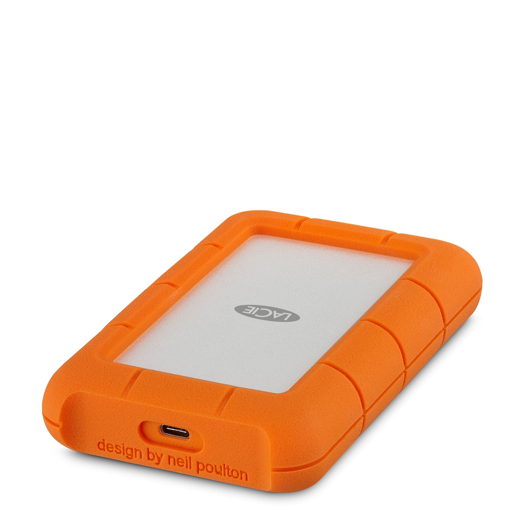 LaCie externe HDD-Festplatte »Rugged USB-C«, 2,5 Zoll, Anschluss USB 3.0