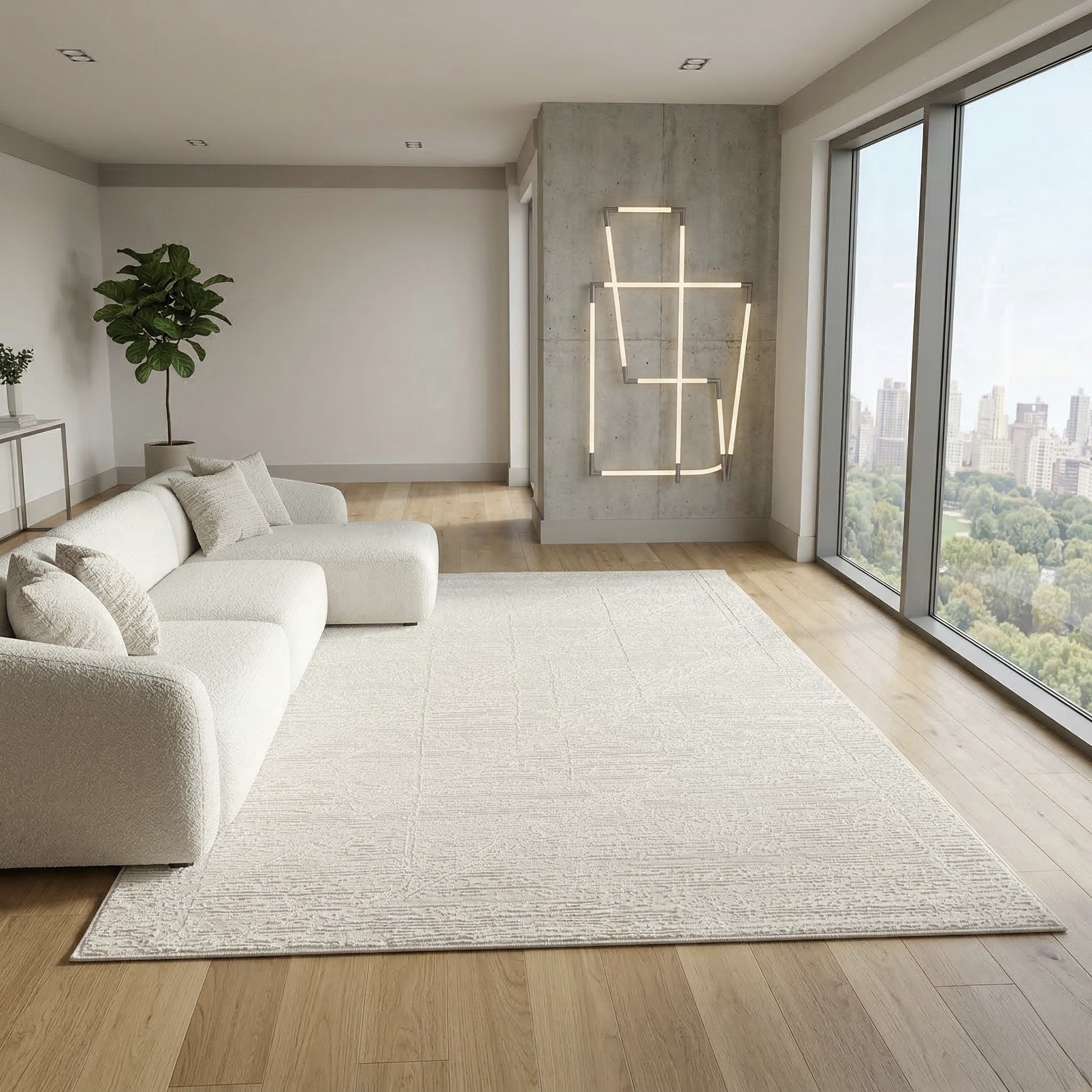 Sehrazat Teppich »Moda 1200« quadratisch 11 mm Höhe