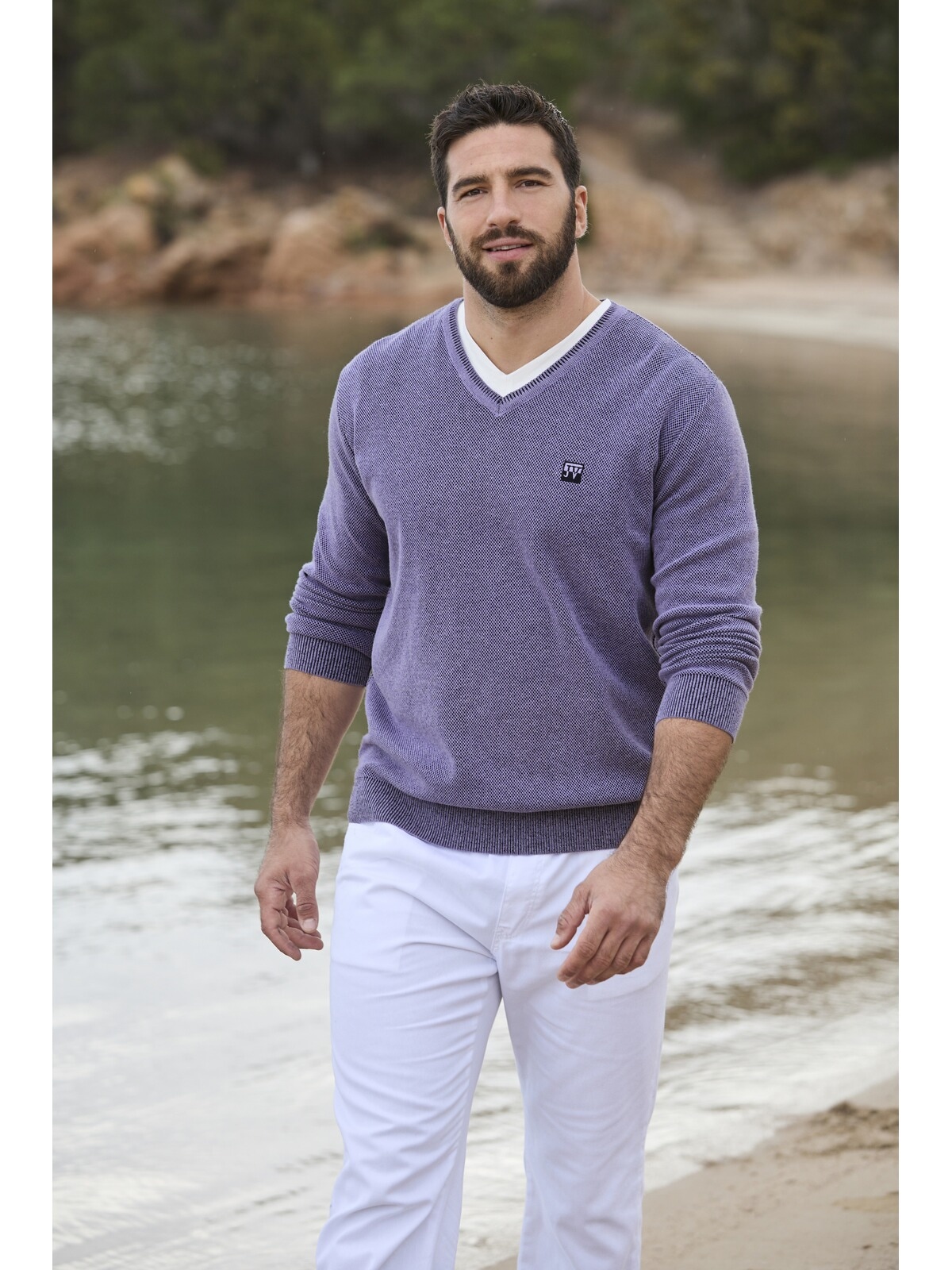 Jan Vanderstorm Strickpullover »Pullover KEIMO« 1 Stk.