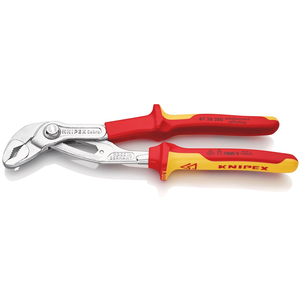 Knipex Wasserpumpenzange »87 26 250 Cobra® VDE Hightech«, (1 tlg.)