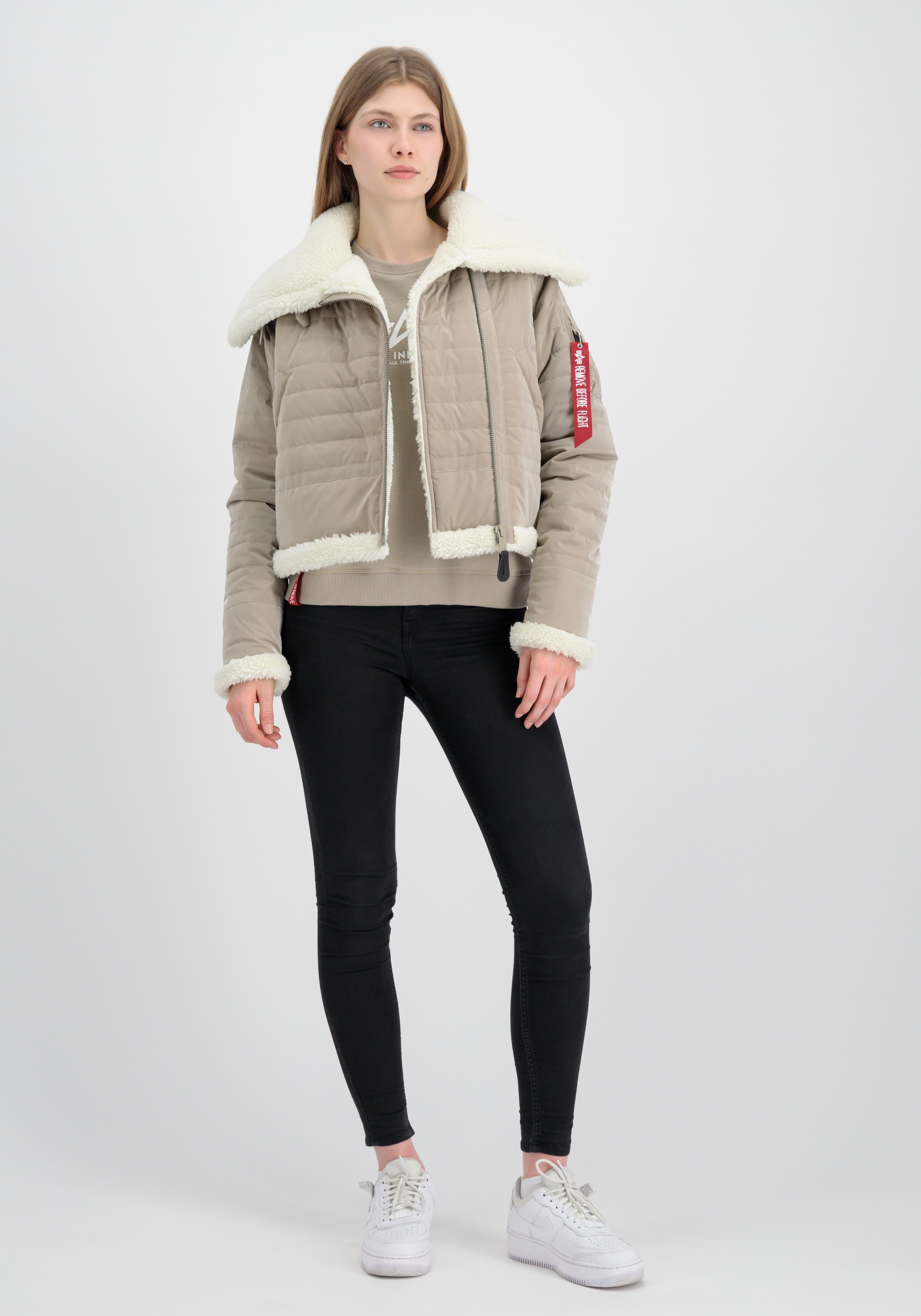 Alpha Industries Winterjacke »ALPHA INDUSTRIES Women - Cold Weather Jackets B3 Puffer Wmn«