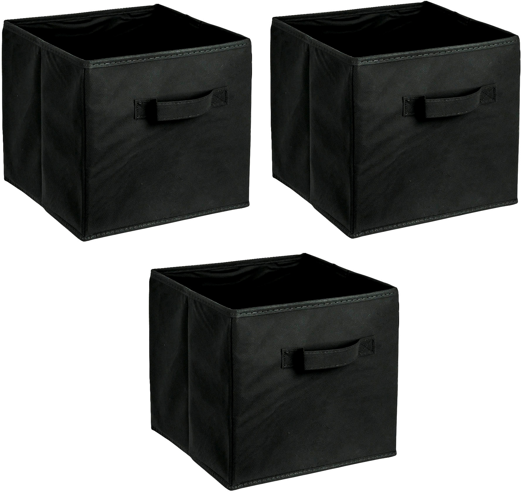 Aufbewahrungsbox »Faltboxen«, (Set, 3 St.), Inklusive Haltegriff
