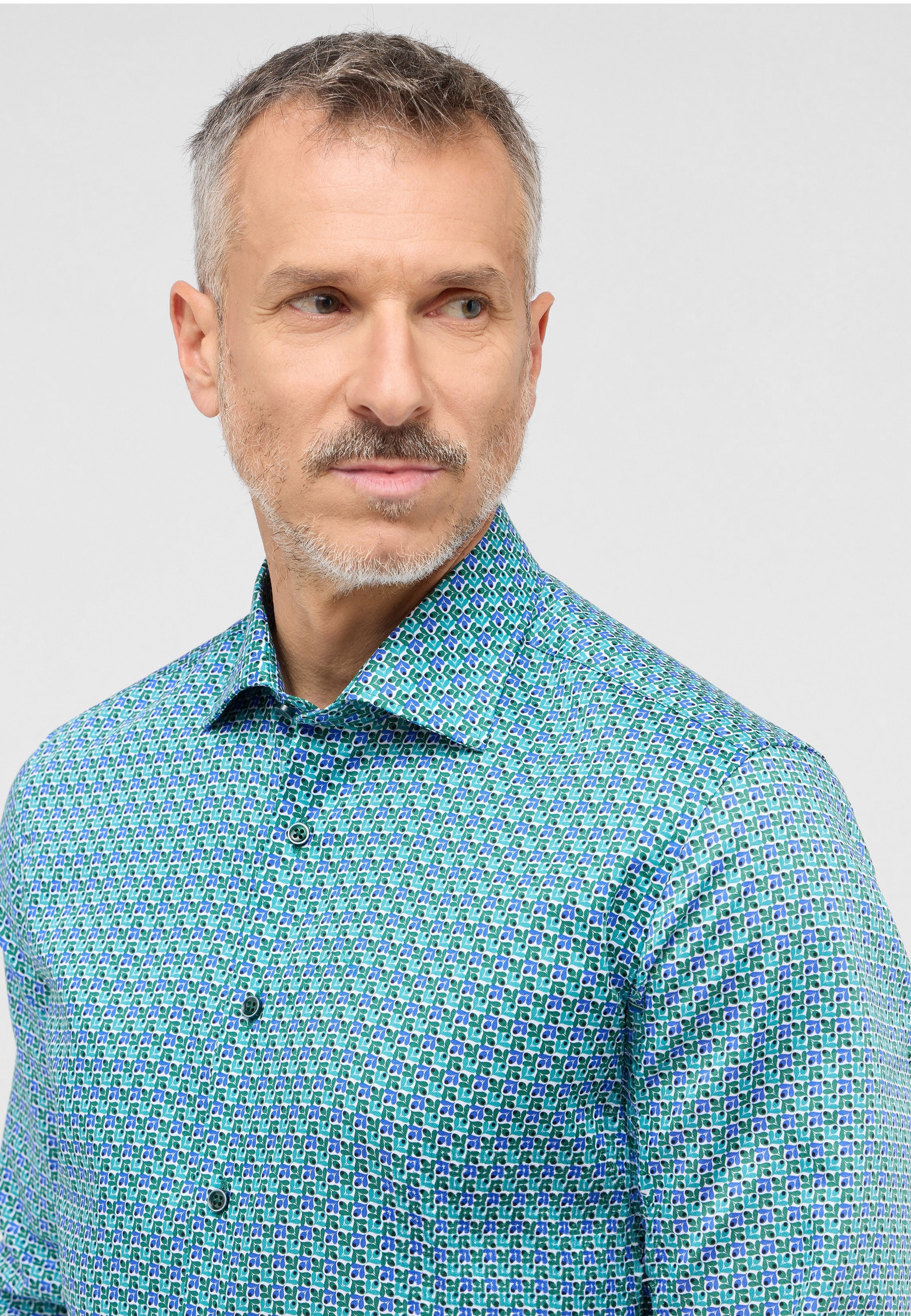 Eterna Langarmhemd »SLIM FIT«, NON IRON (bügelfrei)