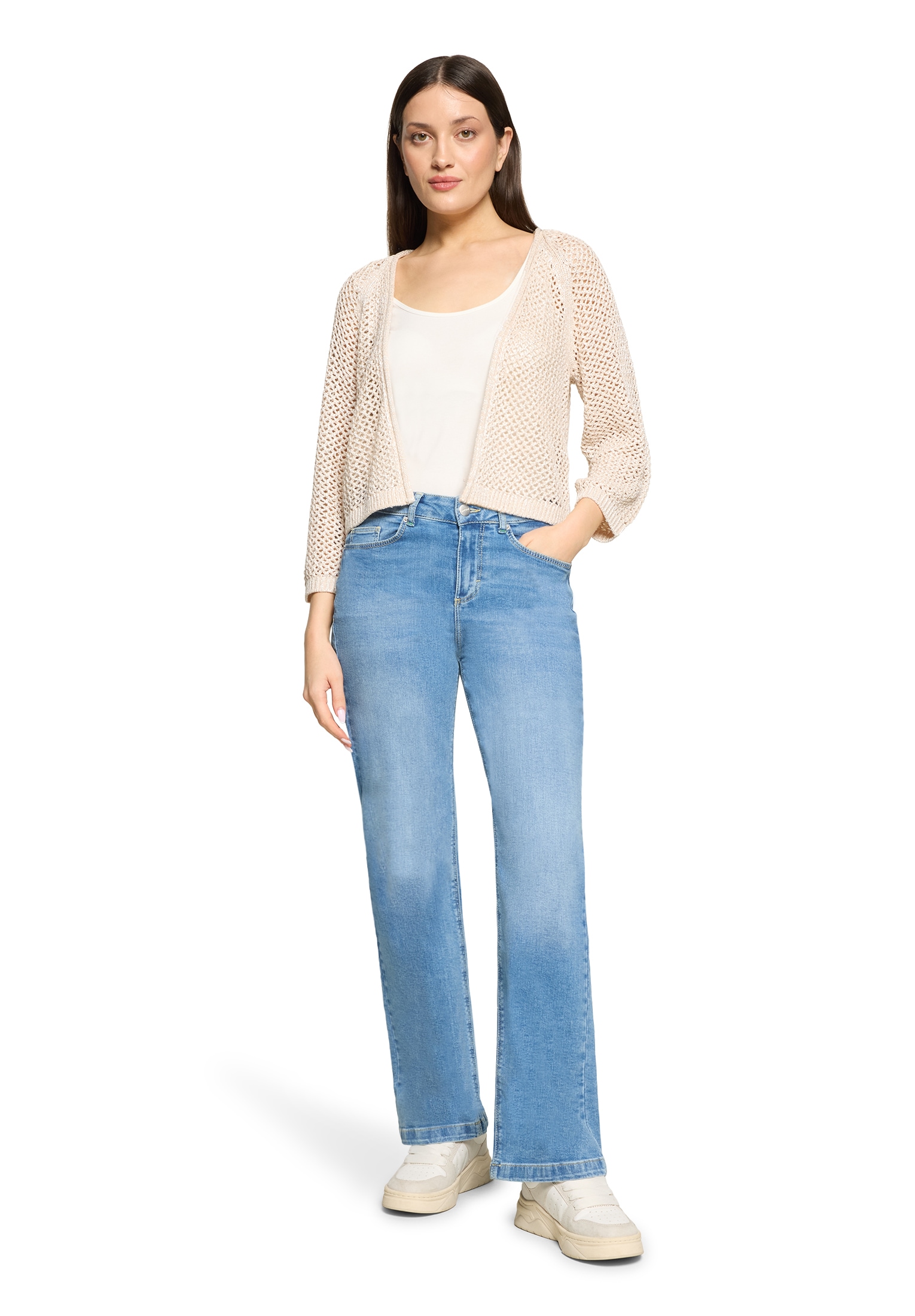Cartoon Cardigan »Strick-Cardigan mit Glanzeffekt«
