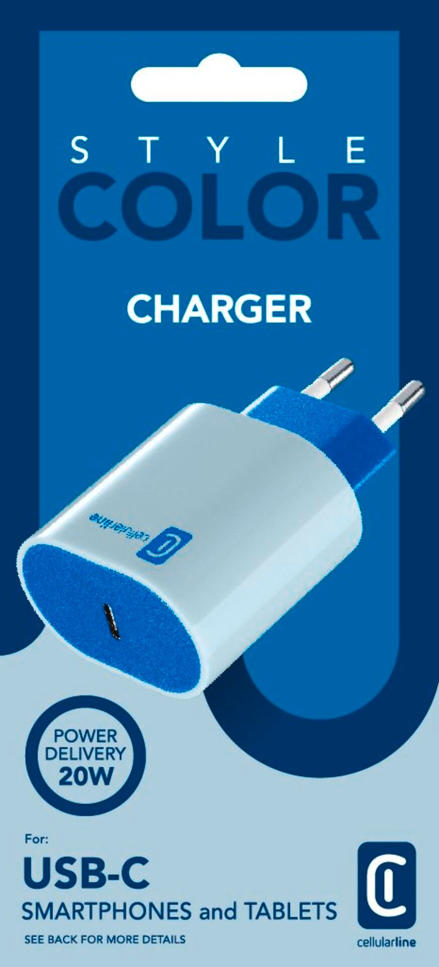 Cellularline USB-Ladegerät »USB-C CHARGER PD 20W«