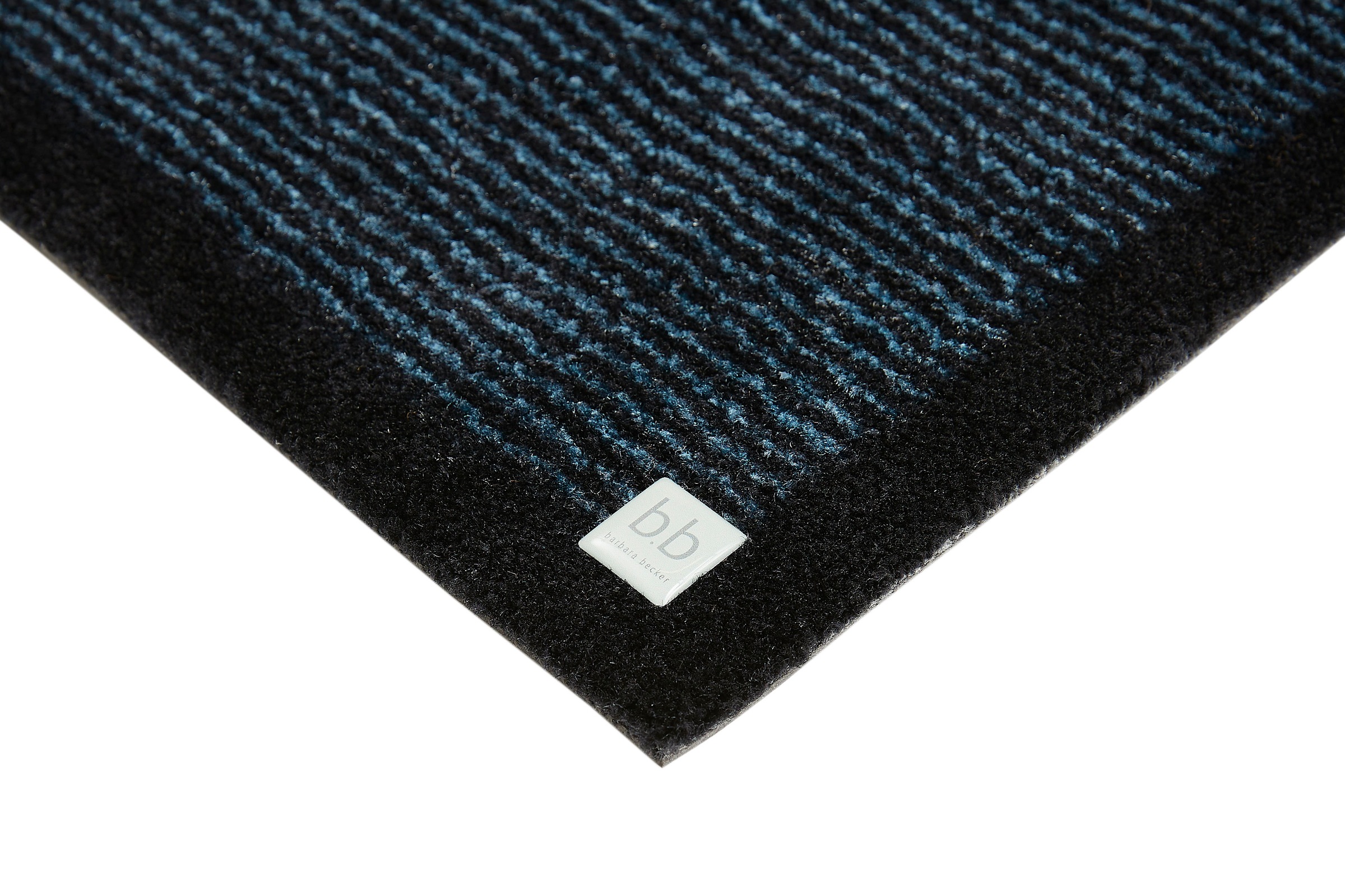 Barbara Becker Fußmatte »Gentle Schmutzfangmatte & Läufer, Made in Belgium«, rechteckig, 7 mm Höhe, Schmutzfangteppich, Schmutzmatte, dezentes Streifen Design, waschbar