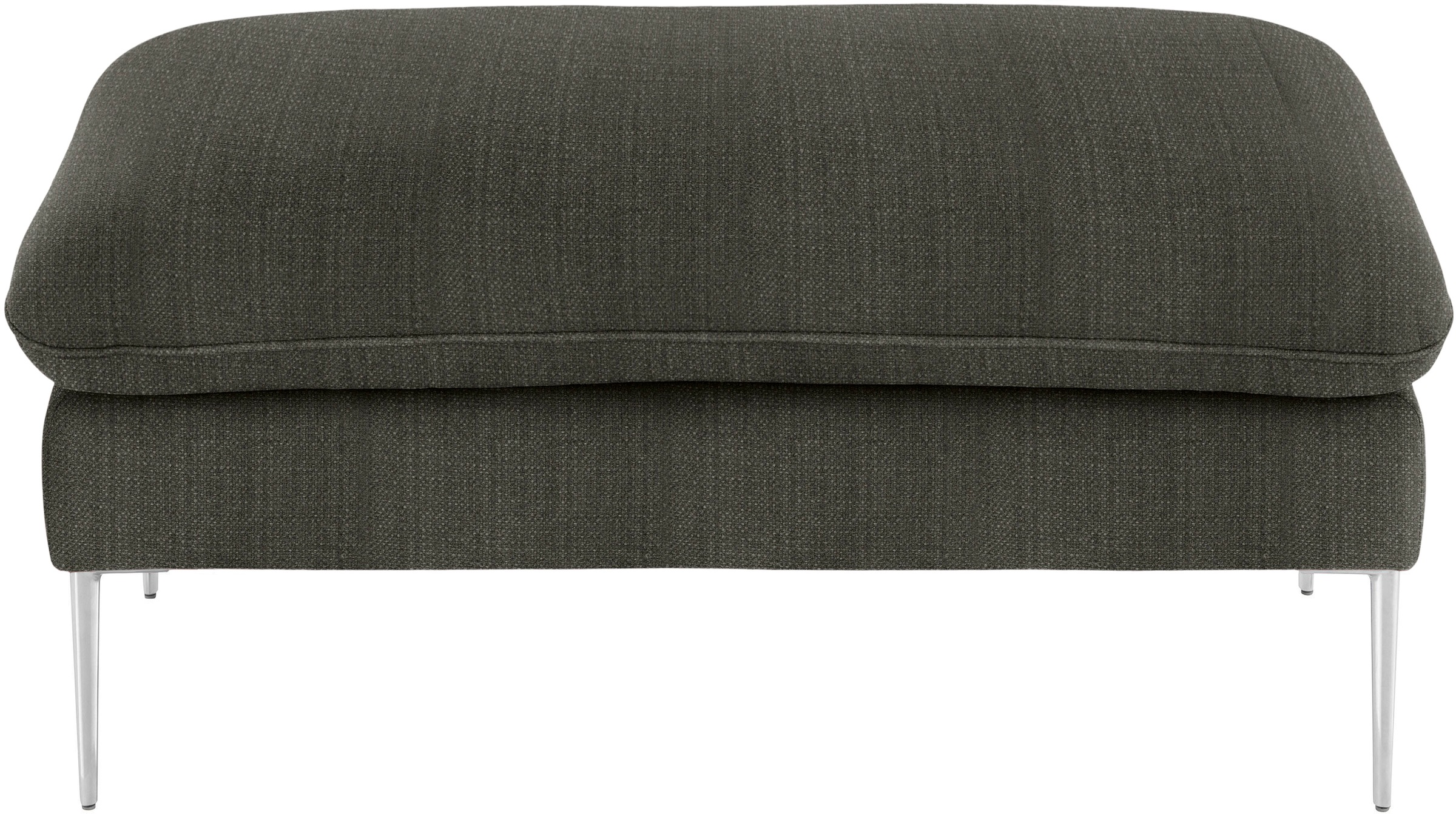W.SCHILLIG Hocker »enjoy&MORE«, Füße Chrom glänzend, Breite 106 cm