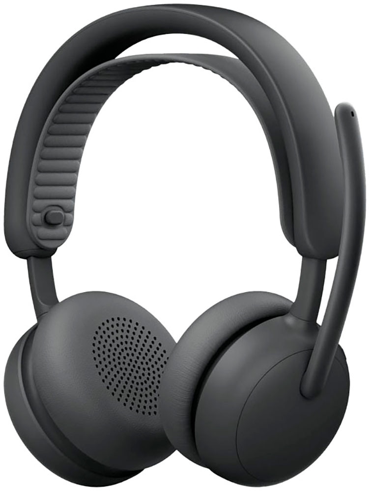 Logitech Wireless-Headset »Zone Wireless 2 ES for Business (Teams Version)« A2DP Bluetooth | AVRCP Bluetooth | Bluetooth | HFP | HSP | SPP Active Noise Cancelling (ANC) | Audio-Chat-Funktionen | integrierte Steuerung für Anrufe und Musik
