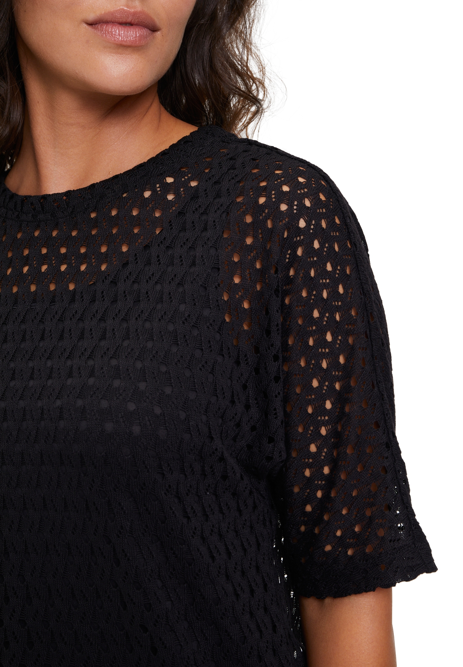 Betty&Co T-Shirt »Sweatpullover mit Fledermausärmeln«
