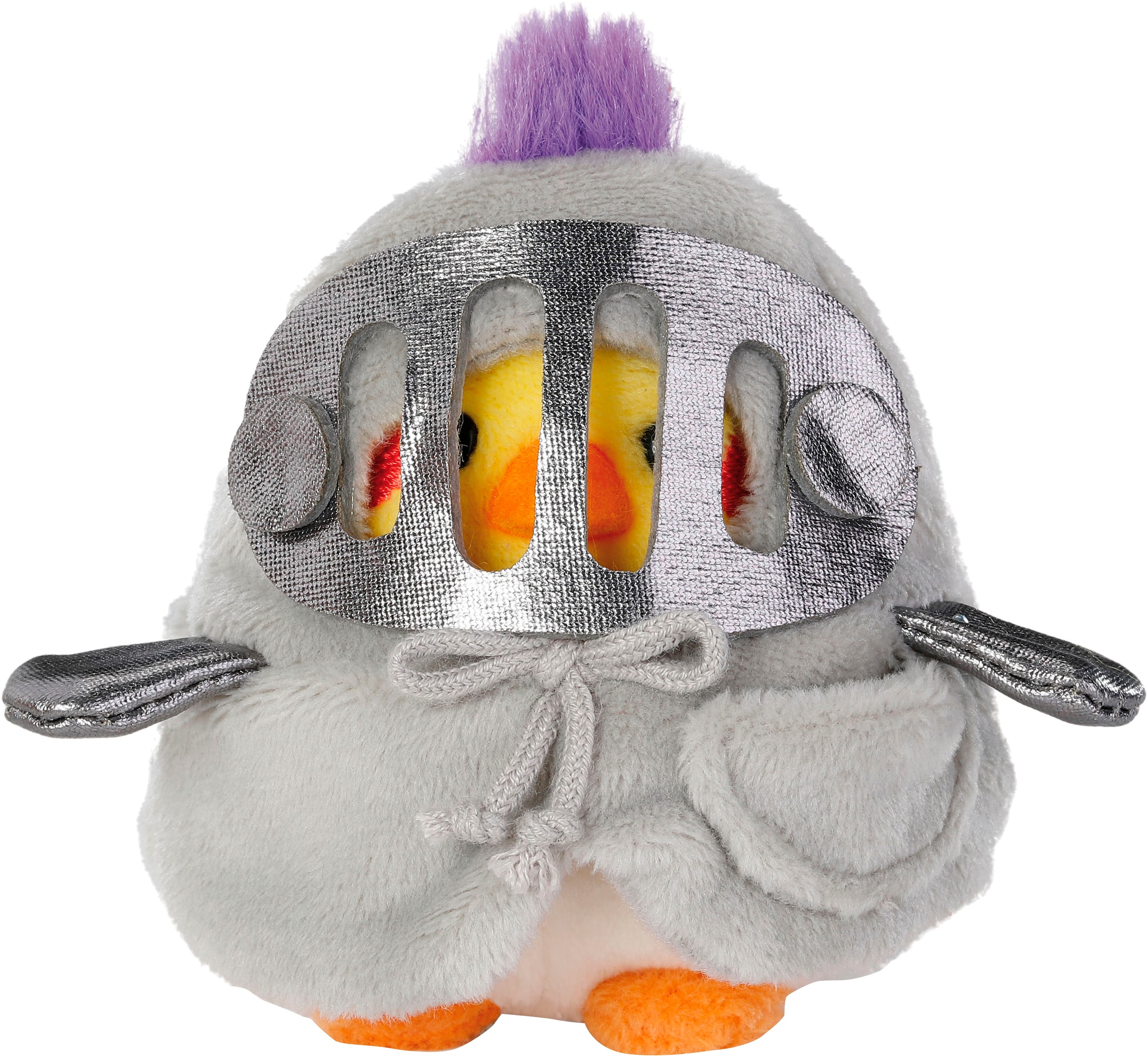 Nici Kuscheltier »mymochi, Sittich Chipsy 8 cm mit Steckenpferd und Ritterkostüm« in Geschenkbox