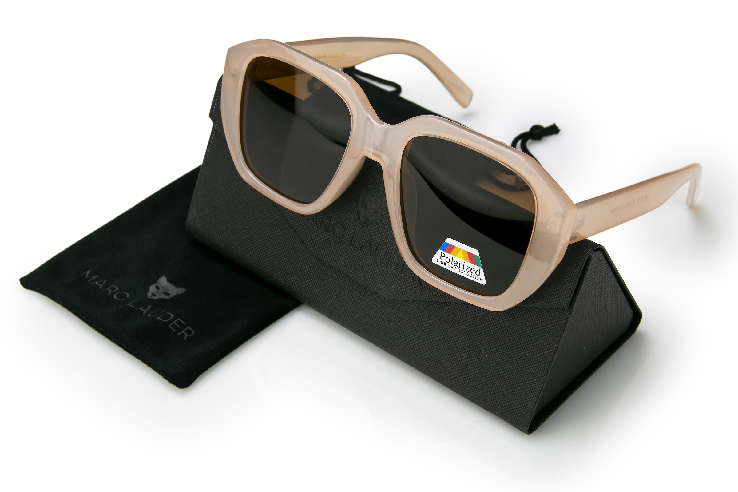 MARC LAUDER Sonnenbrille »MA02-03« 3: dunkles Glas, starke Sonneneinstrahlung